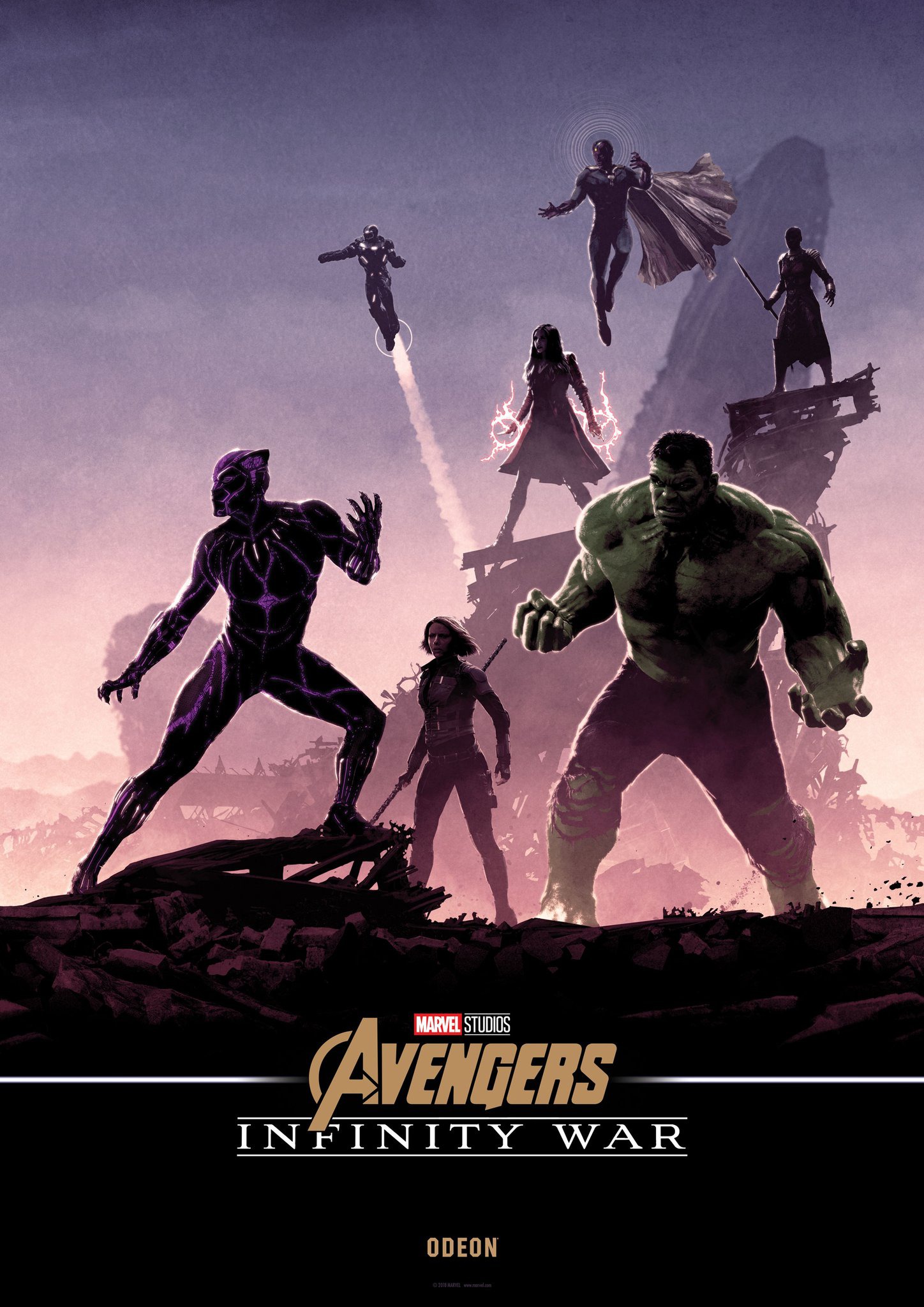 Mega Sized Movie Poster Image for Avengers: Infinity War (#40 of 45)