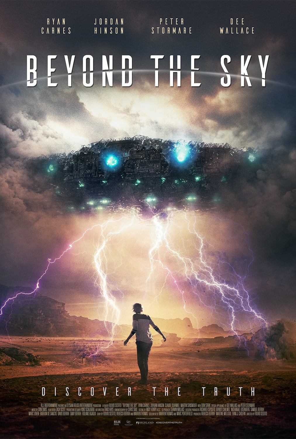Extra Large Movie Poster Image for Beyond The Sky 
