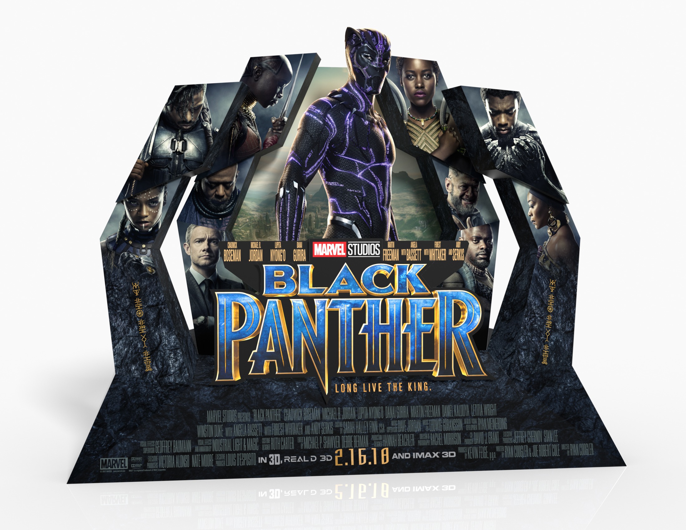 Mega Sized Movie Poster Image for Black Panther (#18 of 29)