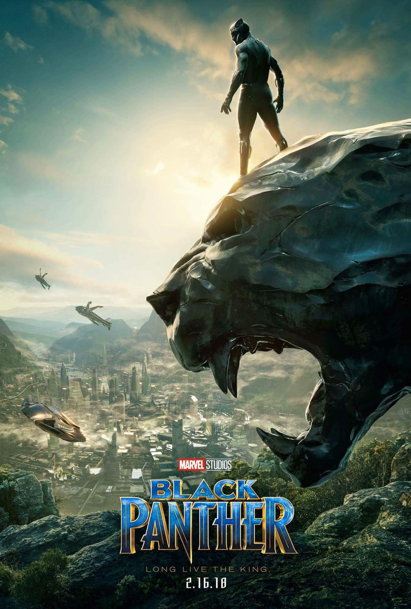 Mega Sized Movie Poster Image for Black Panther (#2 of 29)
