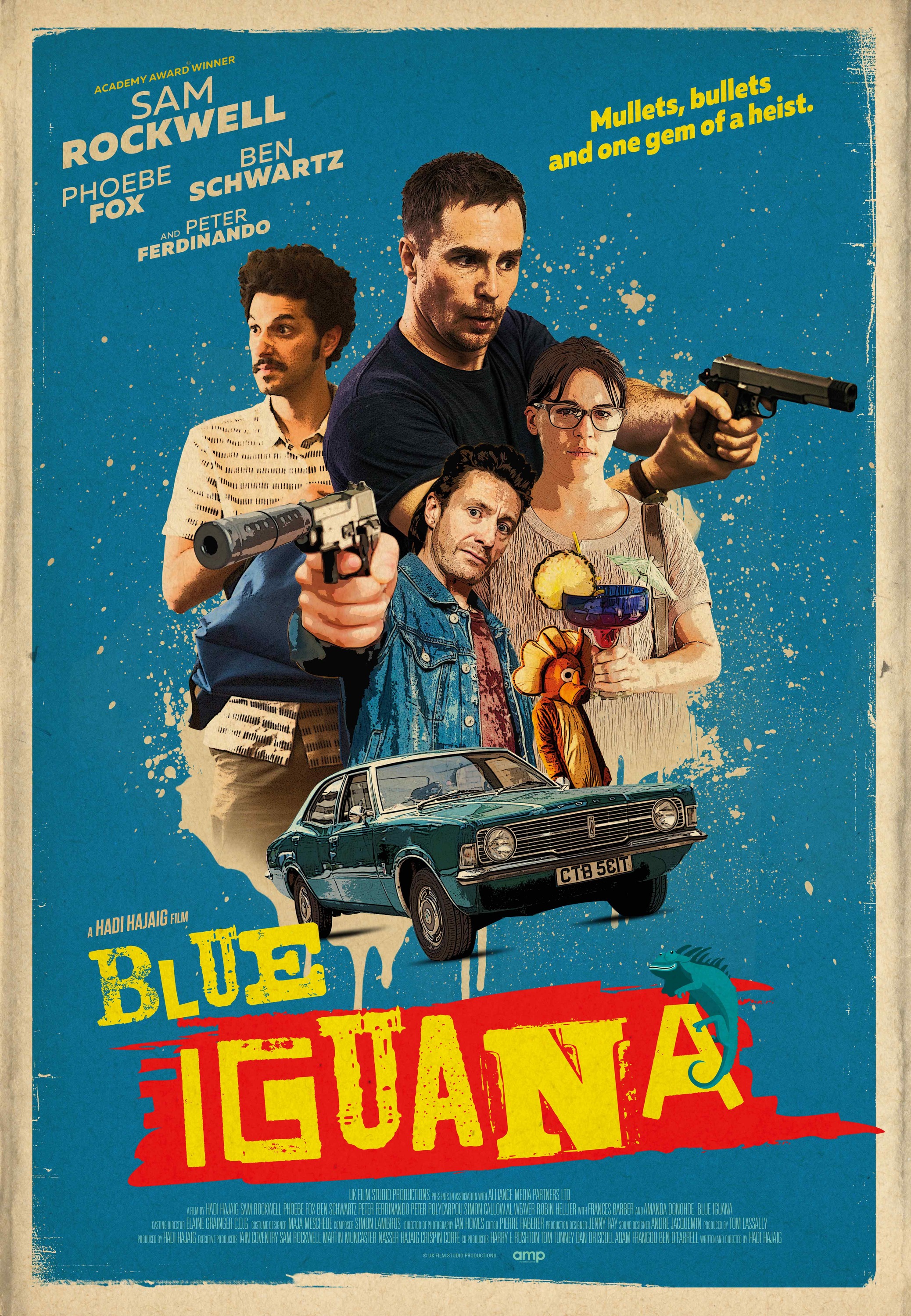 Mega Sized Movie Poster Image for Blue Iguana (#2 of 2)