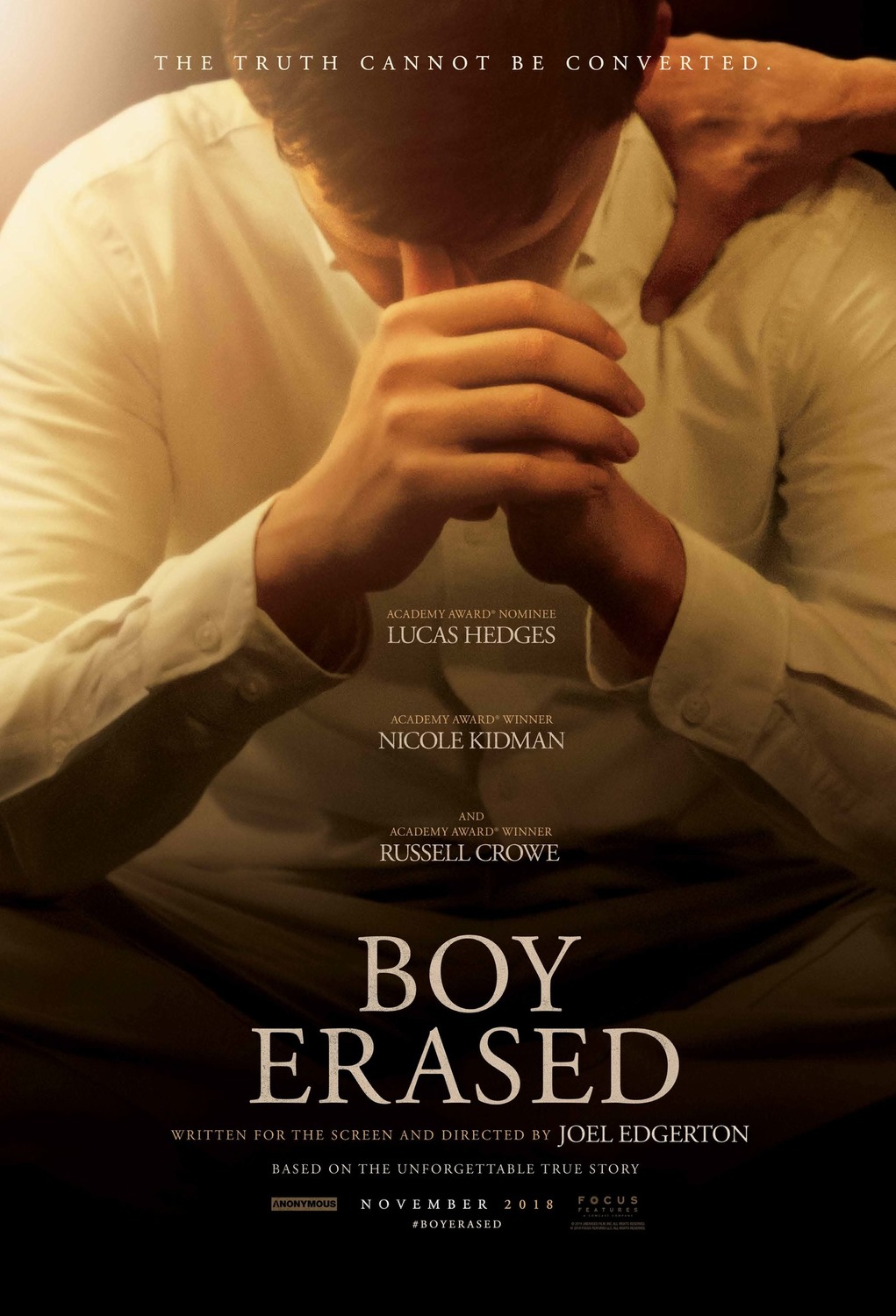 Extra Large Movie Poster Image for Boy Erased (#1 of 8)