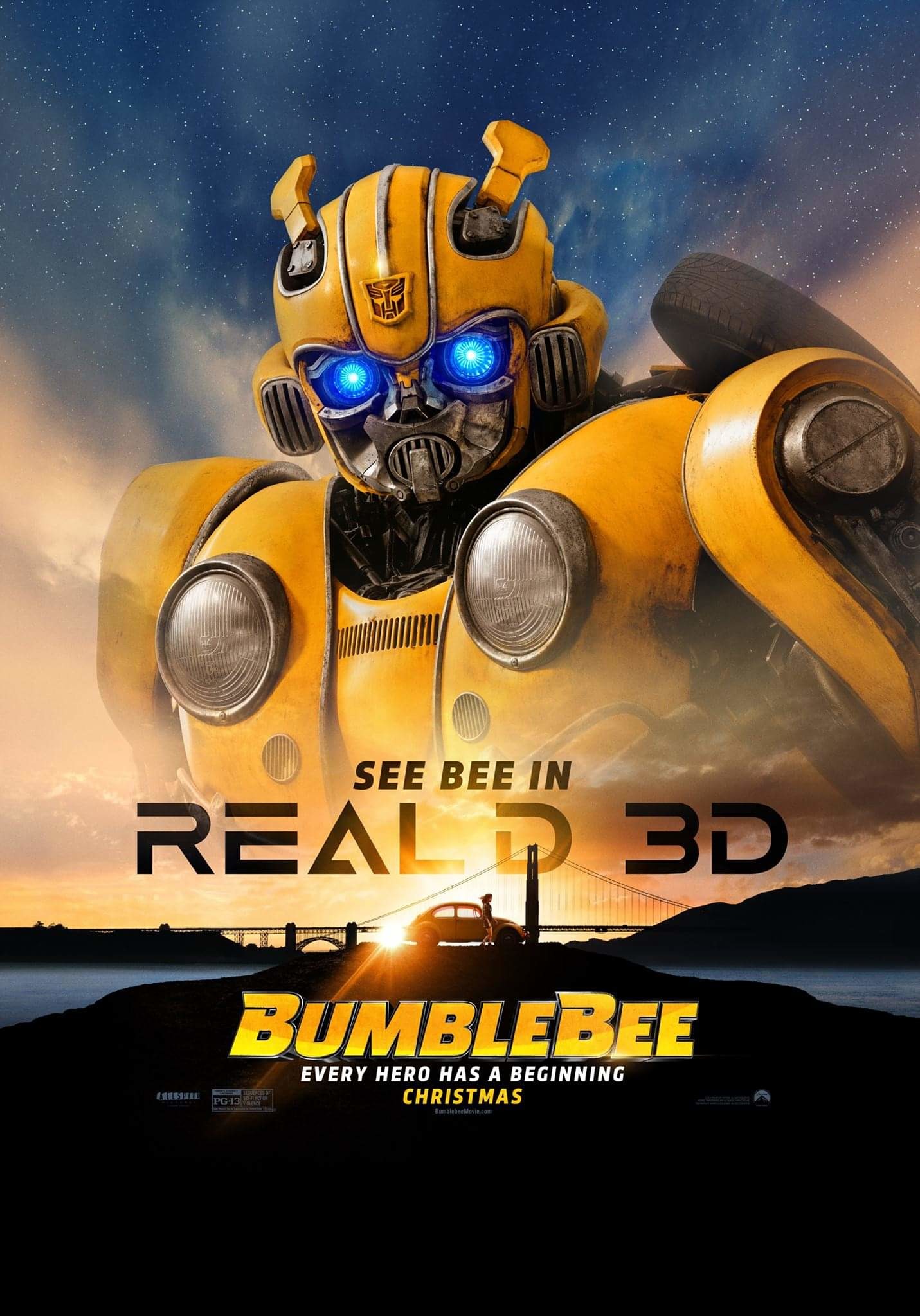 Mega Sized Movie Poster Image for Bumblebee (#16 of 21)