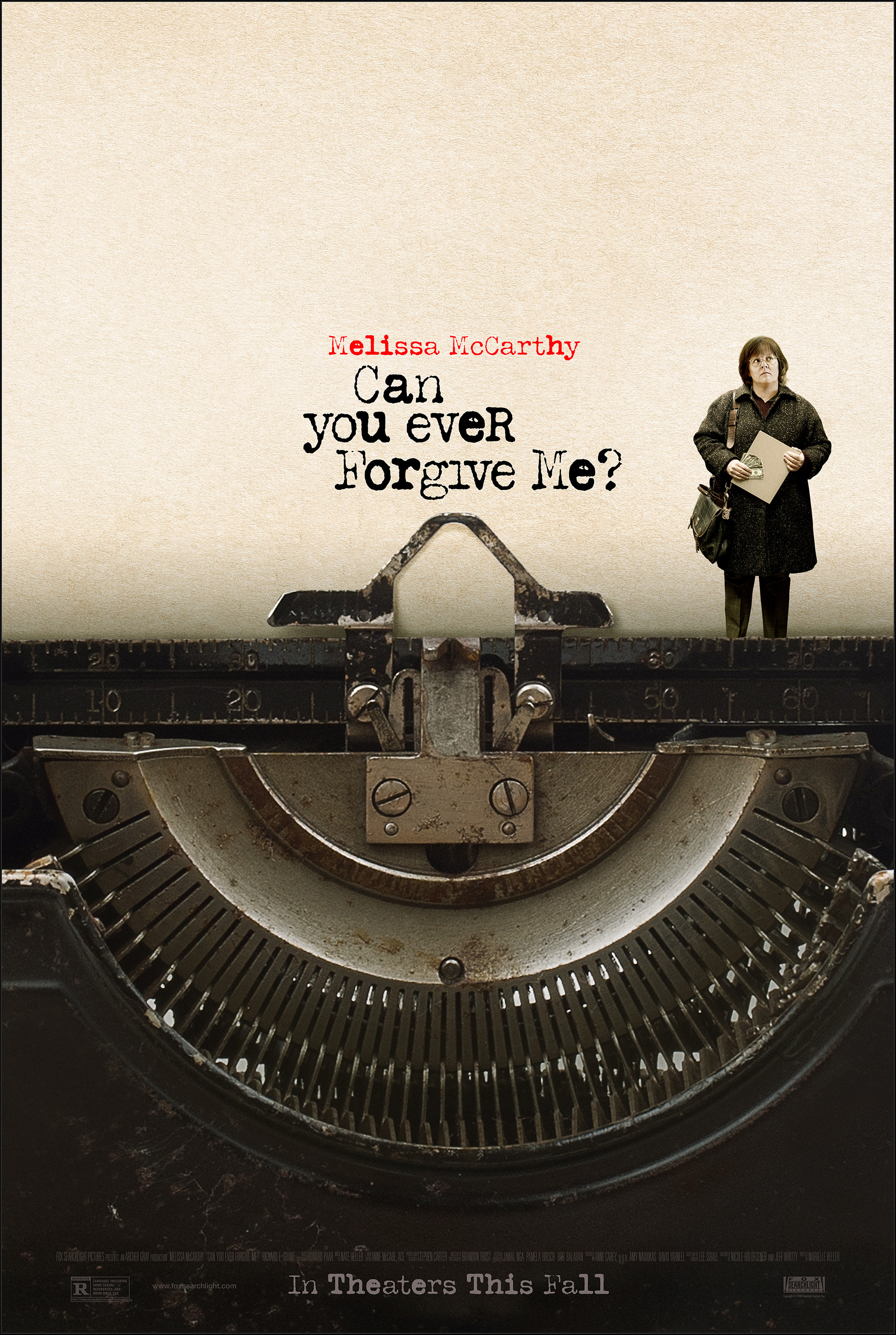 Mega Sized Movie Poster Image for Can You Ever Forgive Me? (#1 of 3)