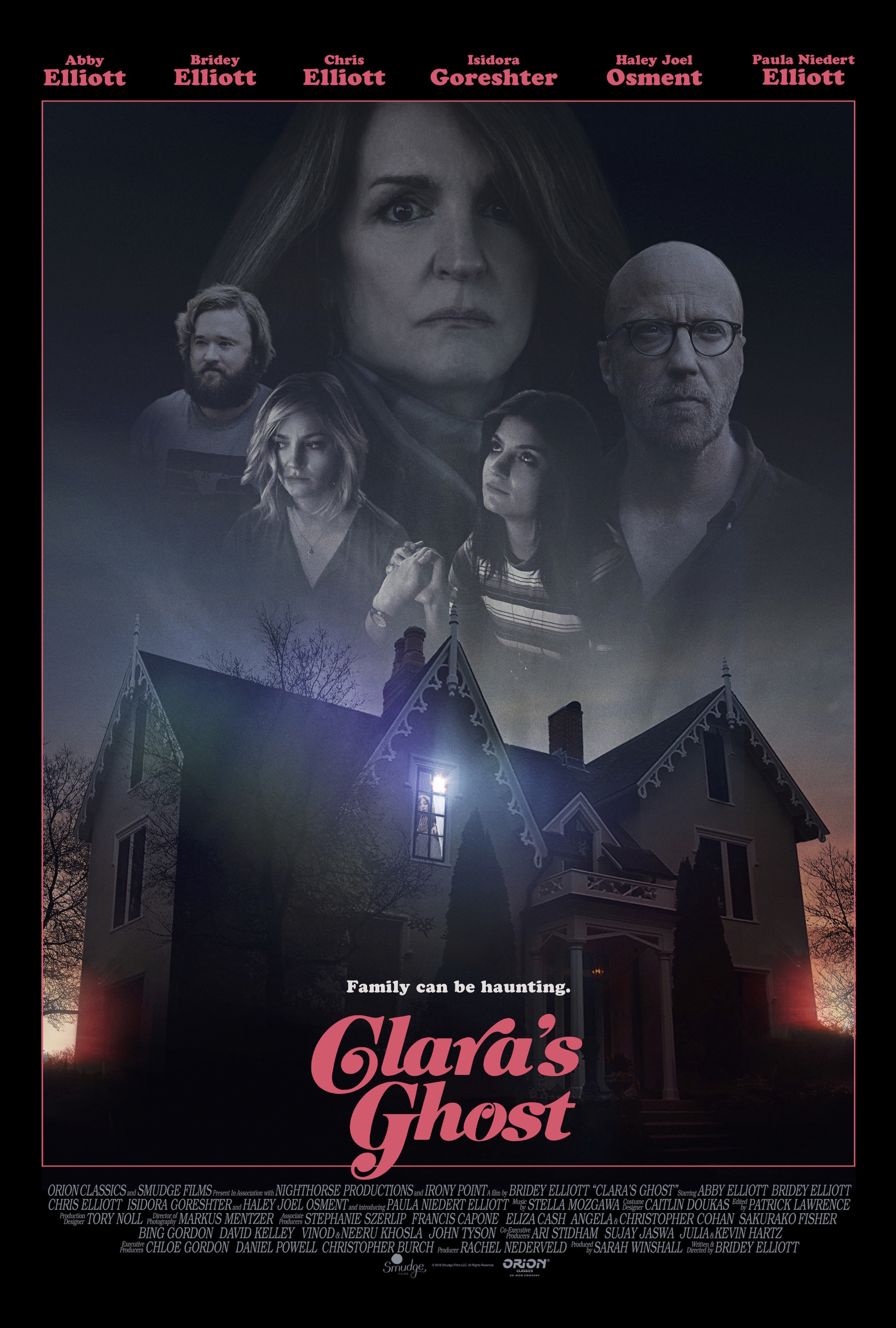 Mega Sized Movie Poster Image for Clara's Ghost 