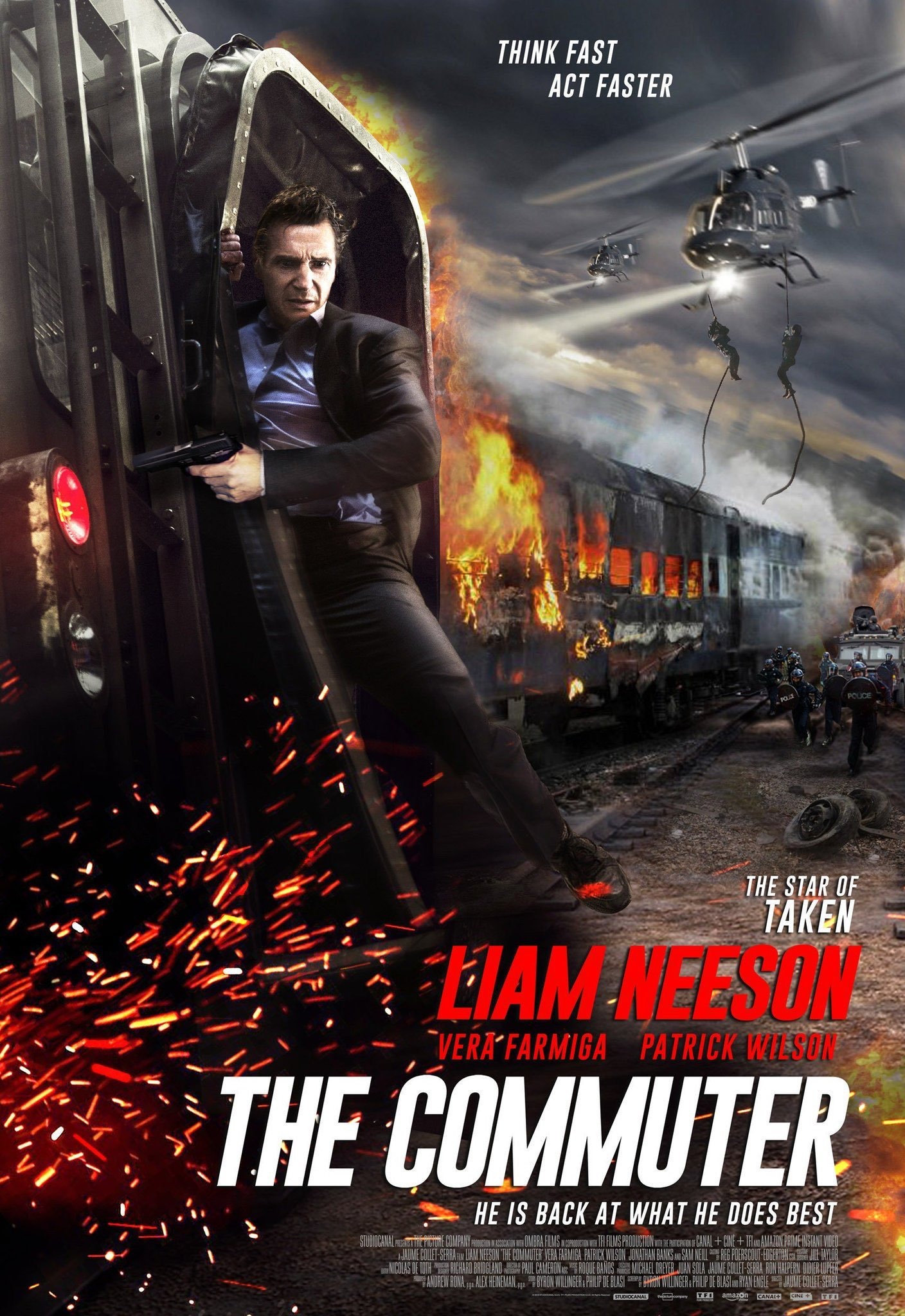 Mega Sized Movie Poster Image for The Commuter (#17 of 17)