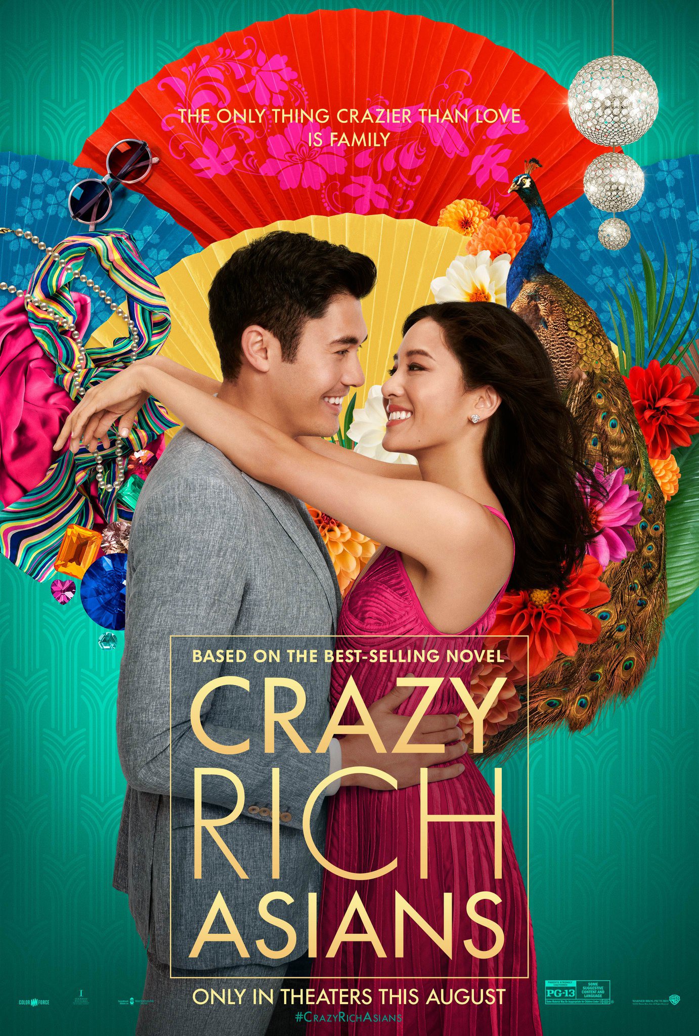 Mega Sized Movie Poster Image for Crazy Rich Asians (#1 of 2)
