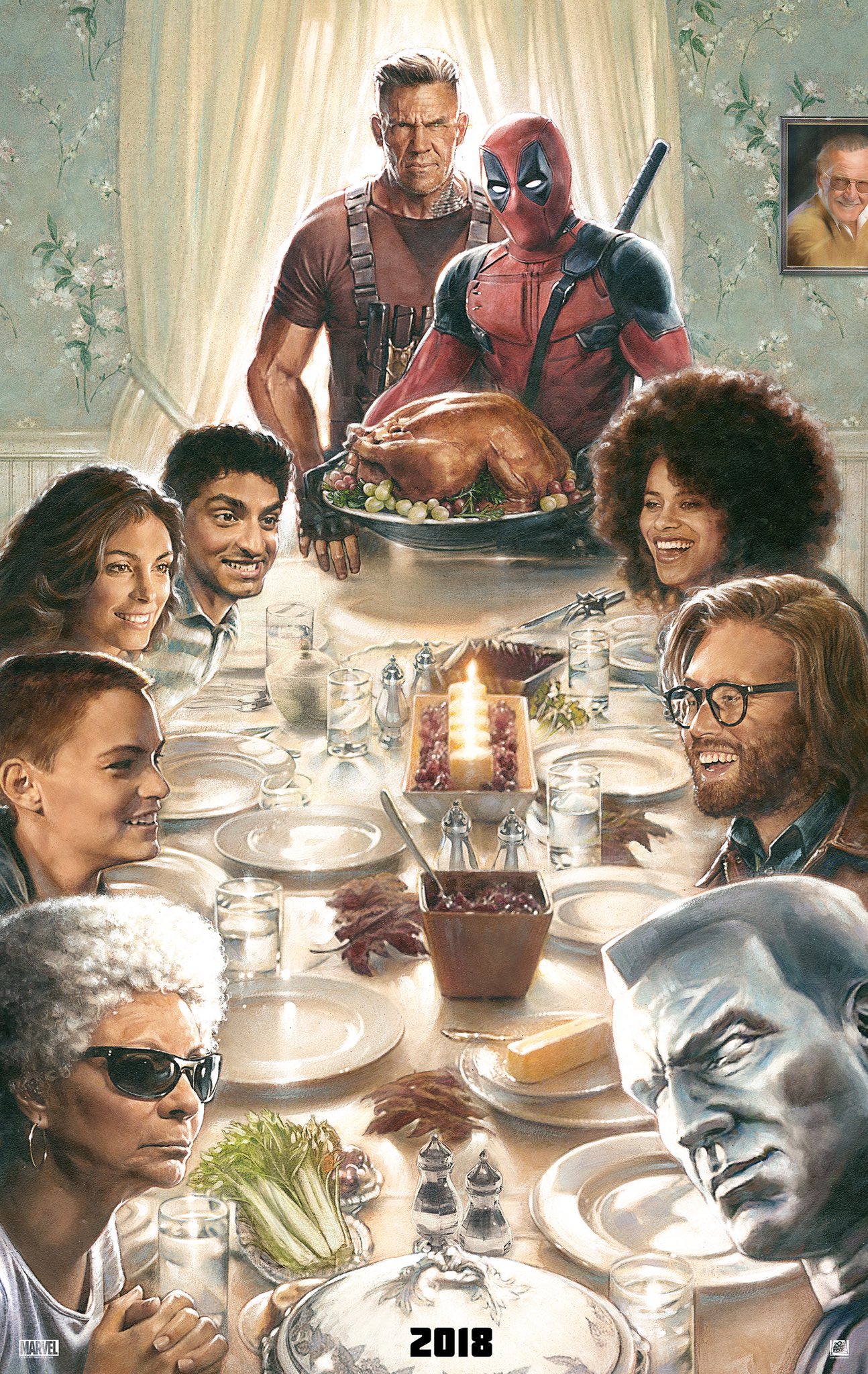Mega Sized Movie Poster Image for Deadpool 2 (#1 of 22)