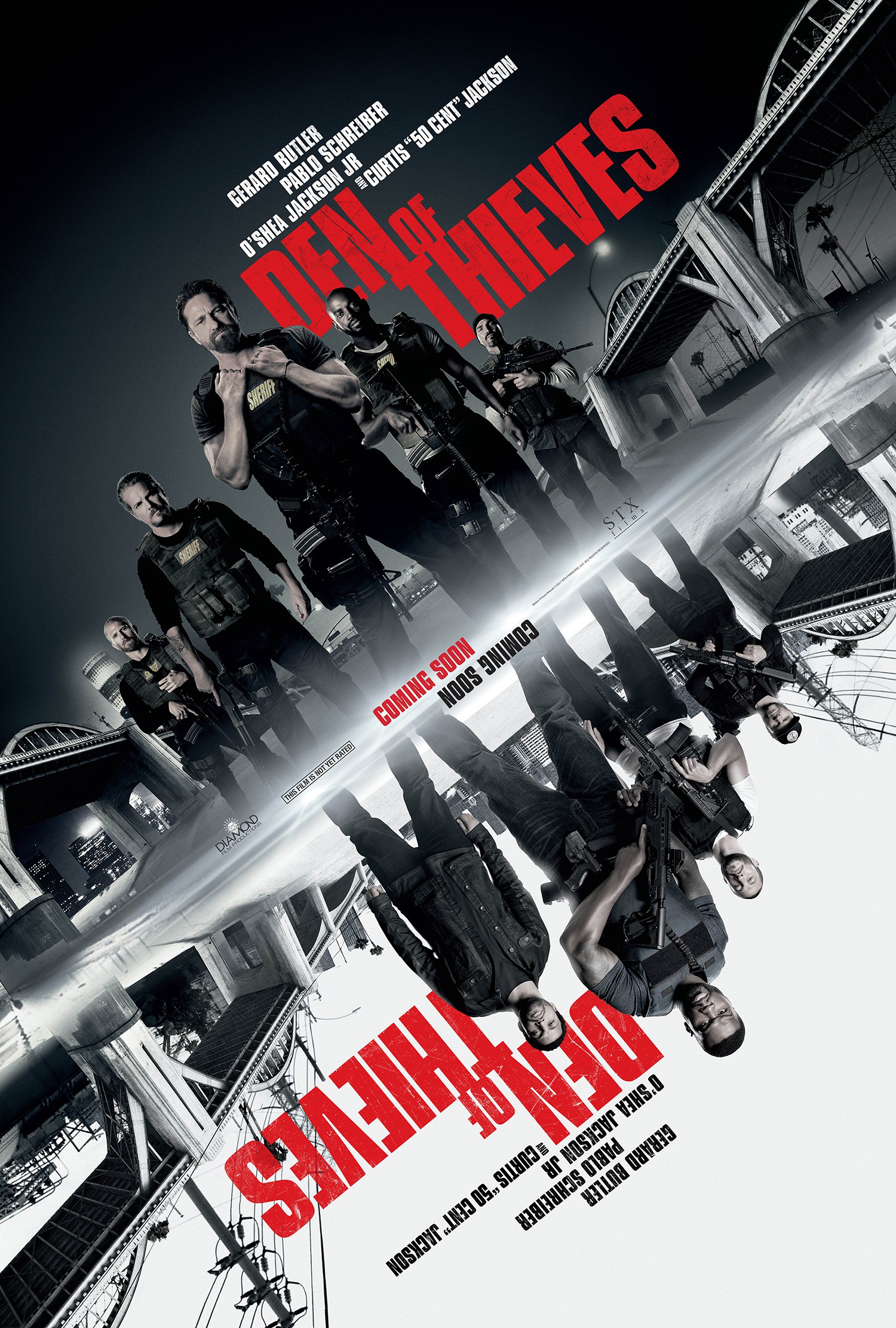 Mega Sized Movie Poster Image for Den of Thieves (#1 of 10)