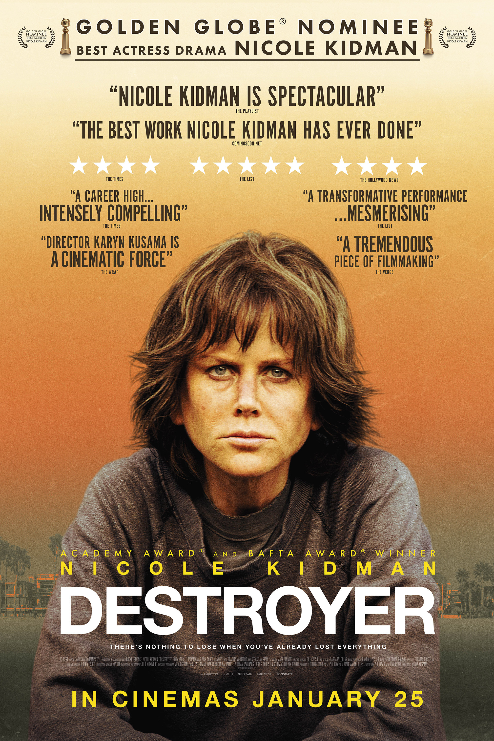 Mega Sized Movie Poster Image for Destroyer (#2 of 6)