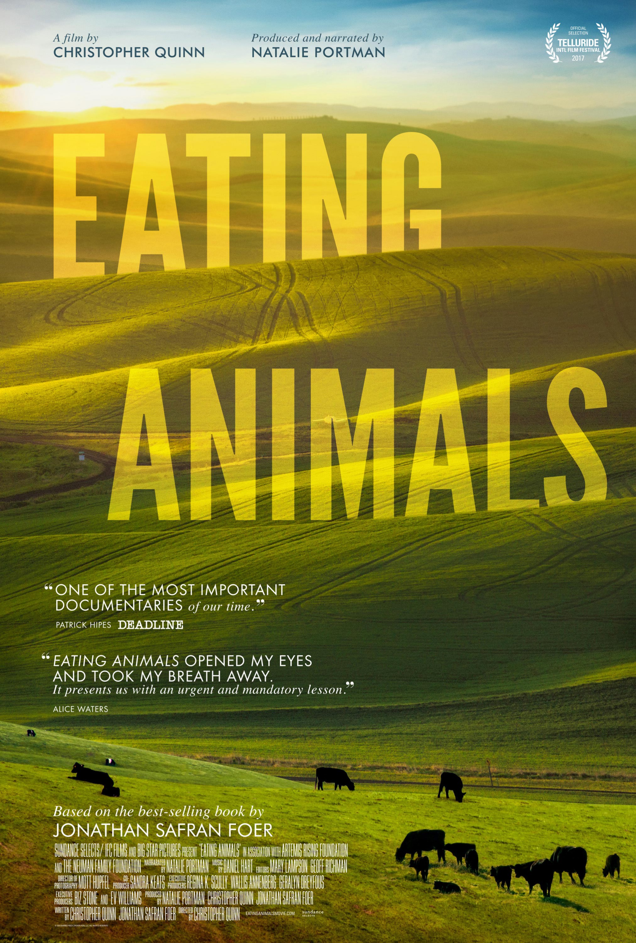 Mega Sized Movie Poster Image for Eating Animals 