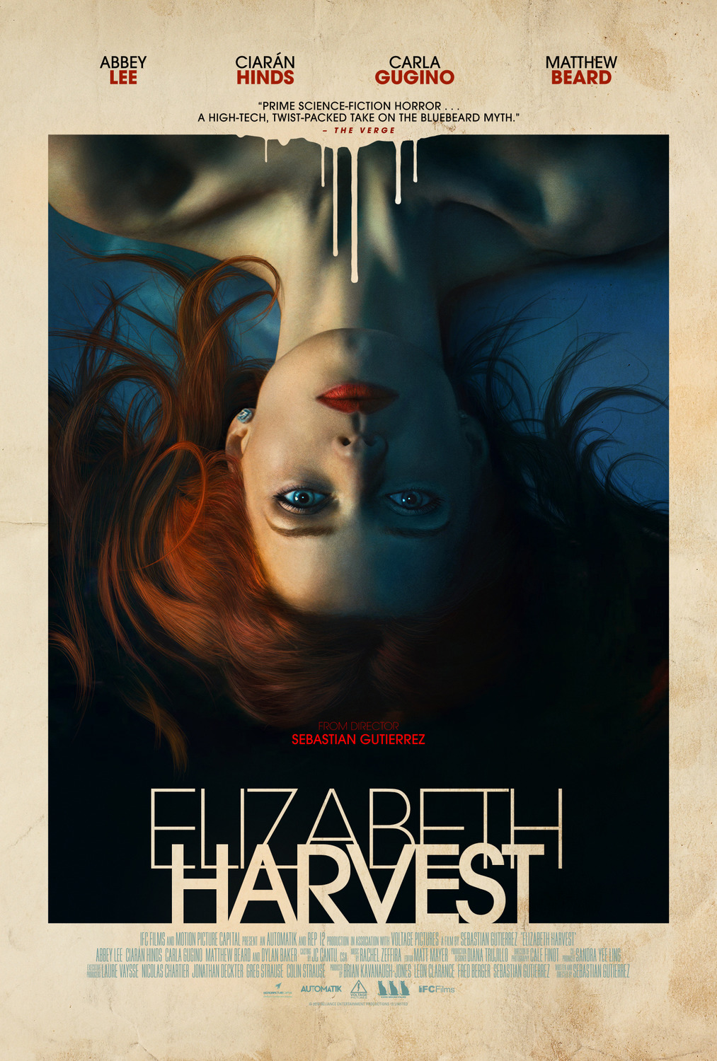 Extra Large Movie Poster Image for Elizabeth Harvest 