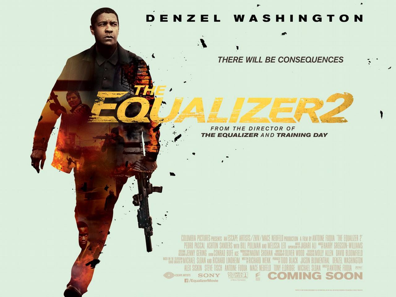 Extra Large Movie Poster Image for The Equalizer 2 (#3 of 5)