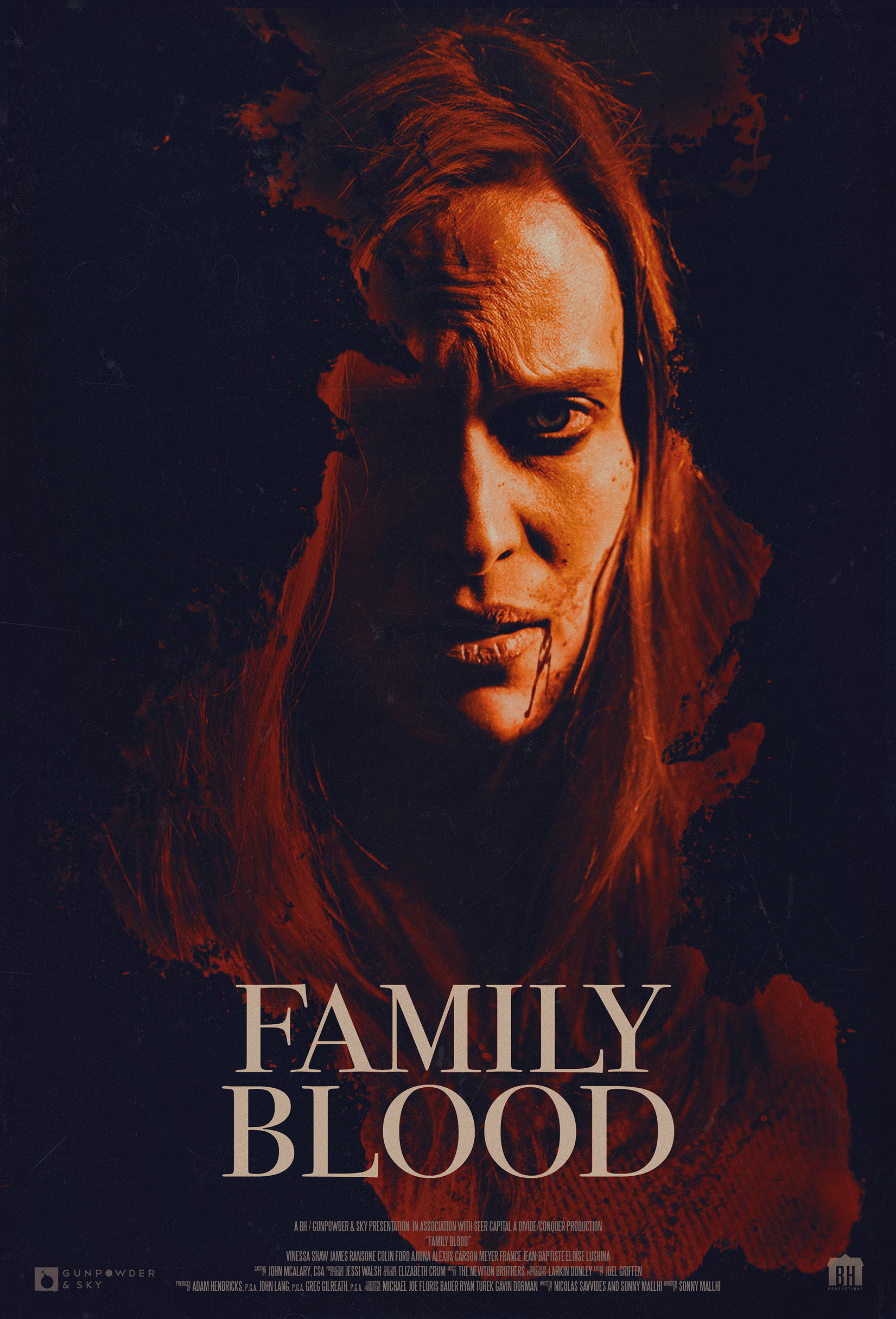 Mega Sized Movie Poster Image for Family Blood 