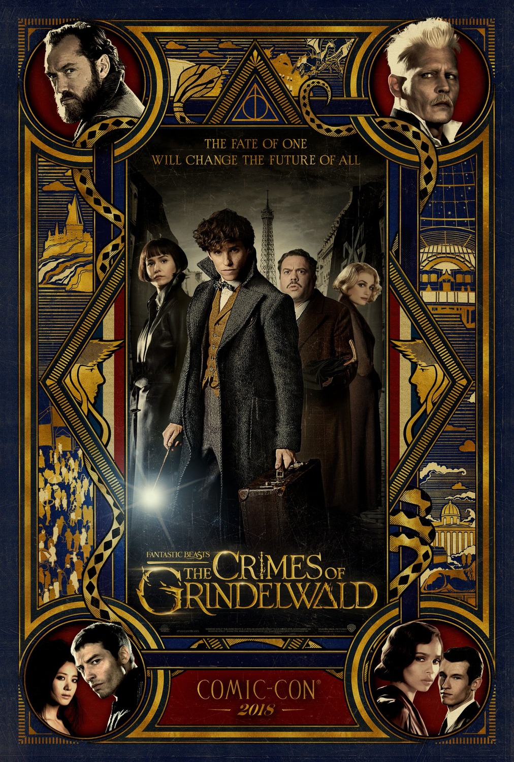 Extra Large Movie Poster Image for Fantastic Beasts: The Crimes of Grindelwald (#2 of 32)