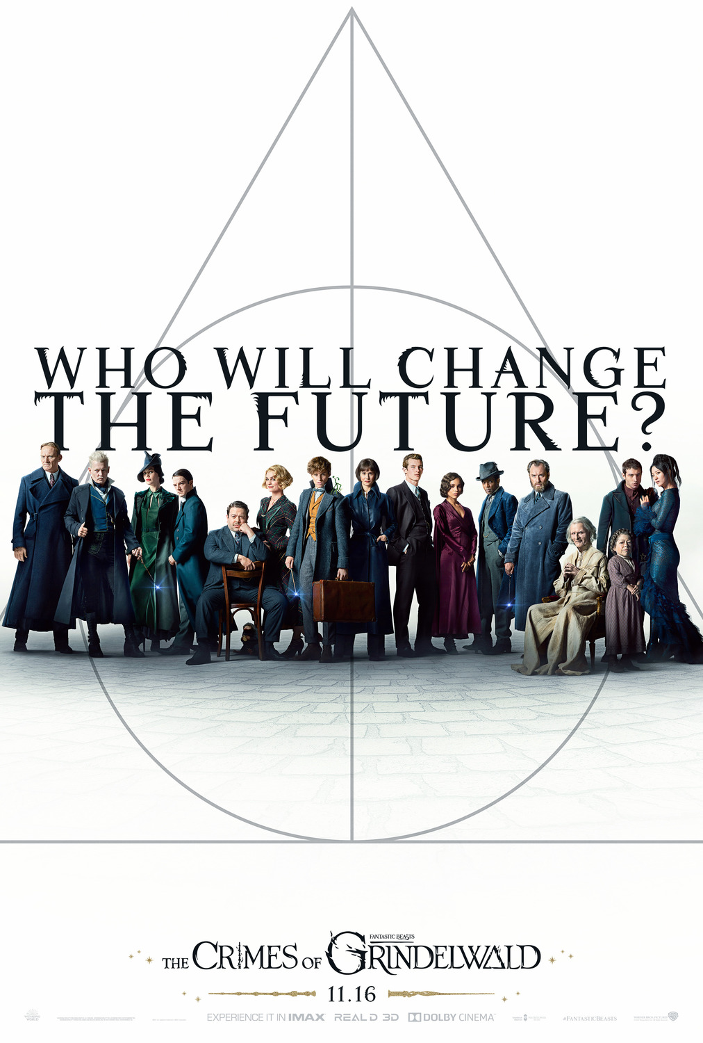 Extra Large Movie Poster Image for Fantastic Beasts: The Crimes of Grindelwald (#3 of 32)