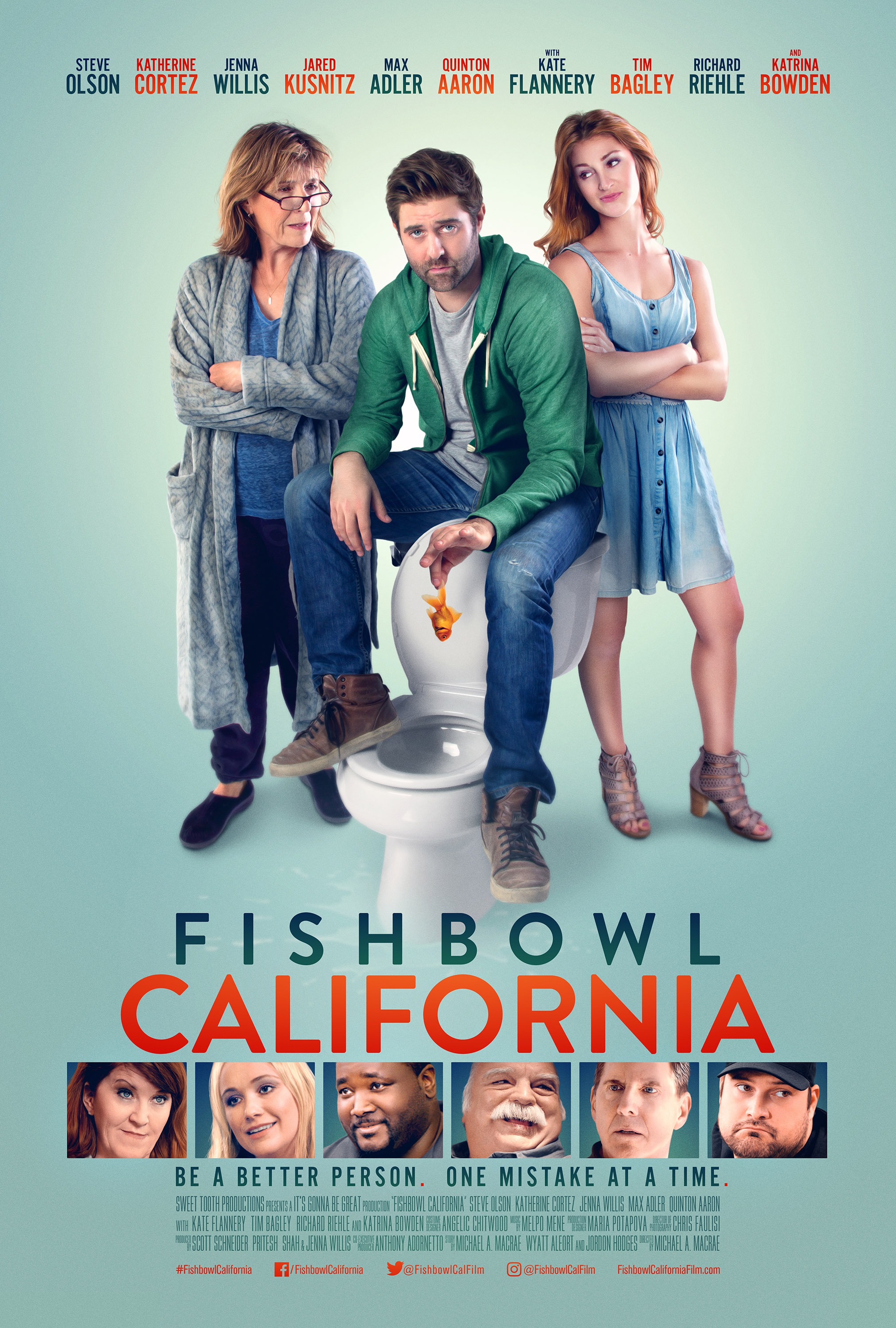 Mega Sized Movie Poster Image for Fishbowl California 