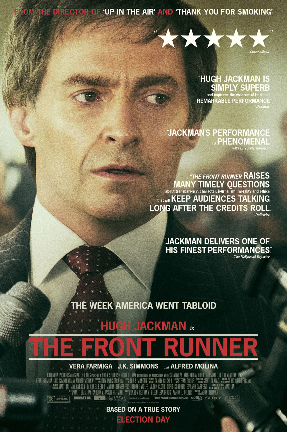 Extra Large Movie Poster Image for The Front Runner (#2 of 3)