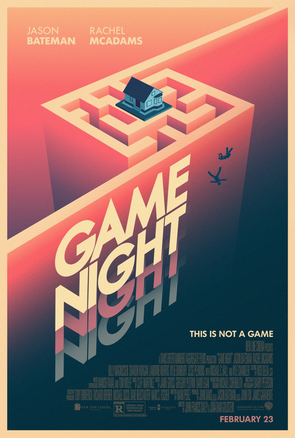 Extra Large Movie Poster Image for Game Night (#5 of 5)