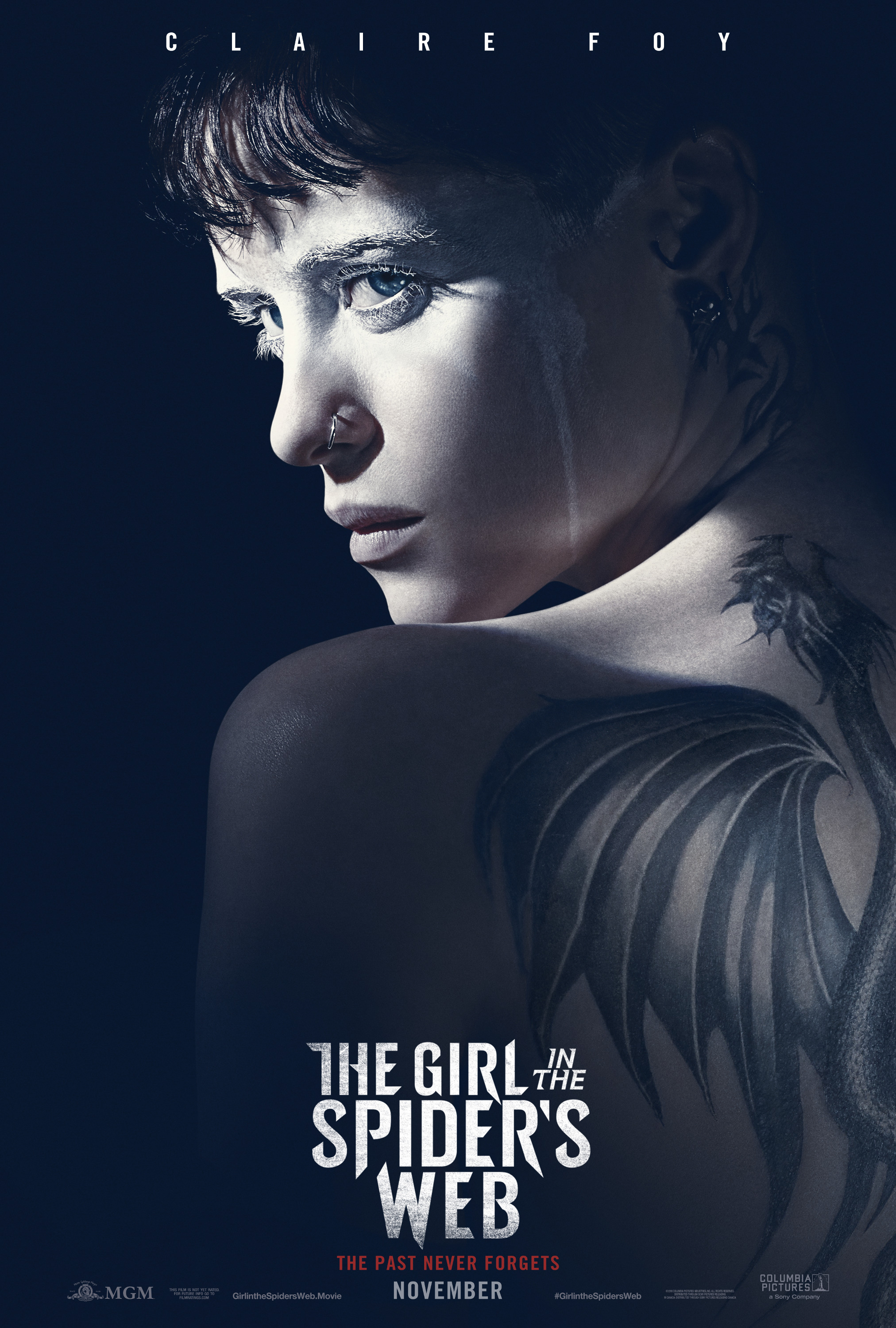 Mega Sized Movie Poster Image for The Girl in the Spider's Web (#1 of 7)