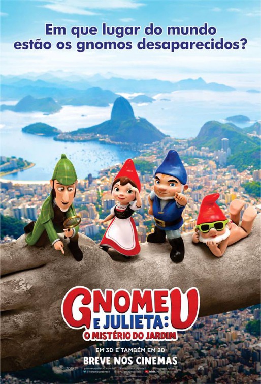 Gnomeo & Juliet: Sherlock Gnomes Movie Poster