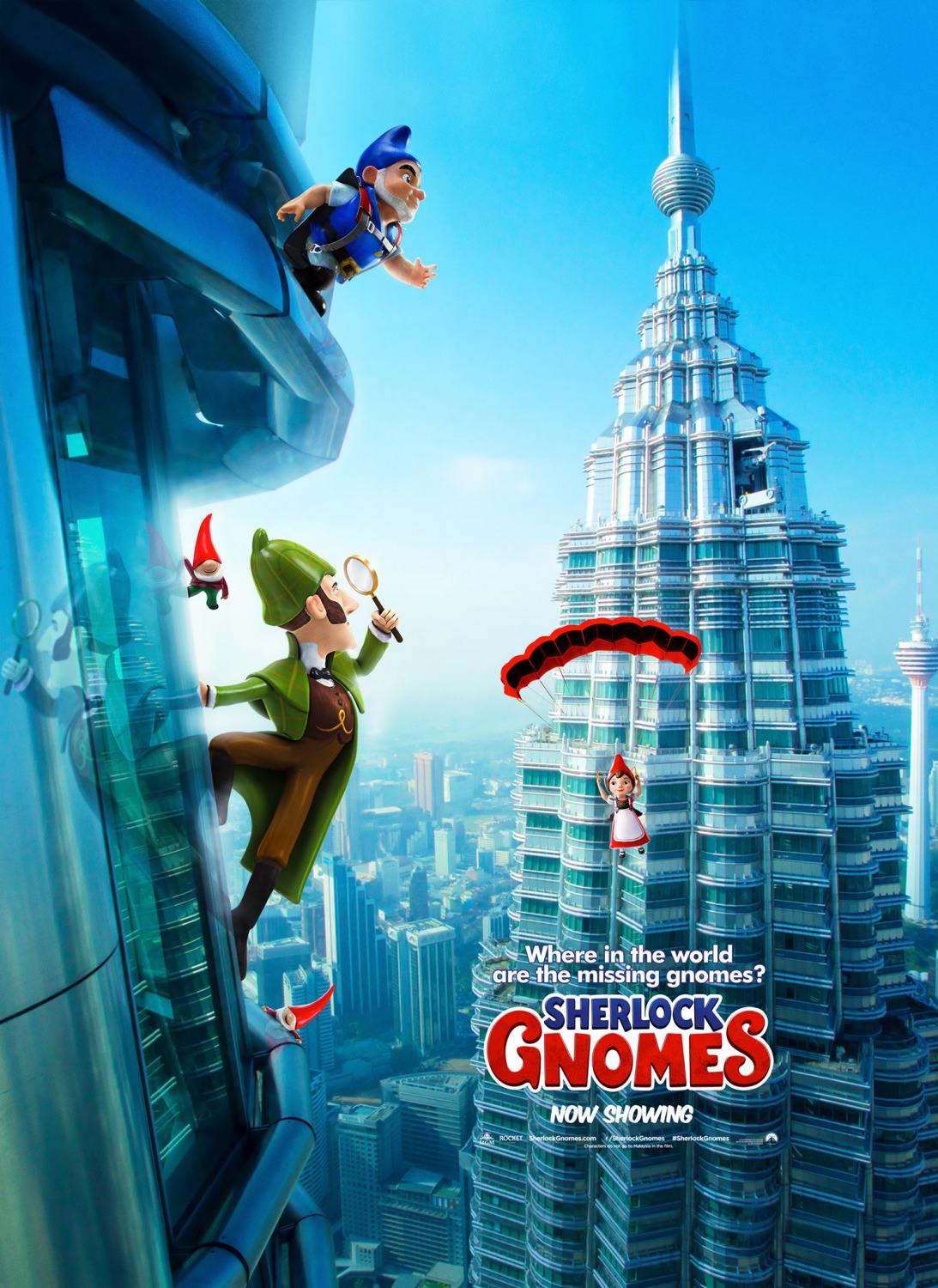 Extra Large Movie Poster Image for Gnomeo & Juliet: Sherlock Gnomes (#34 of 41)