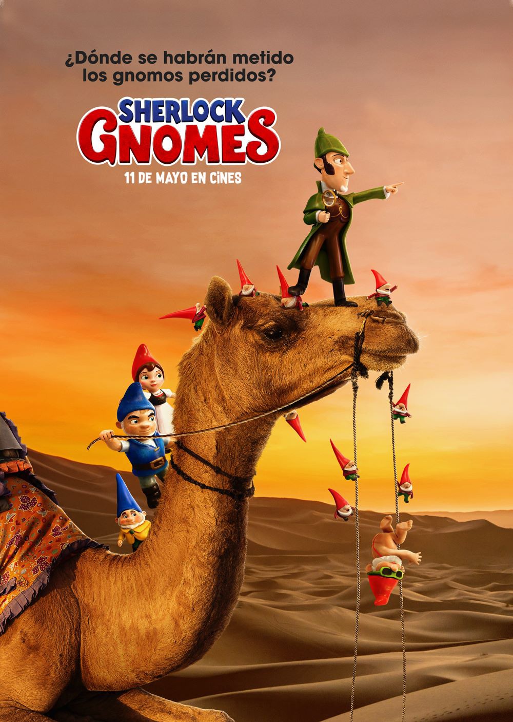 Extra Large Movie Poster Image for Gnomeo & Juliet: Sherlock Gnomes (#39 of 41)