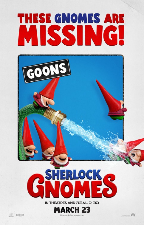 Gnomeo & Juliet: Sherlock Gnomes Movie Poster