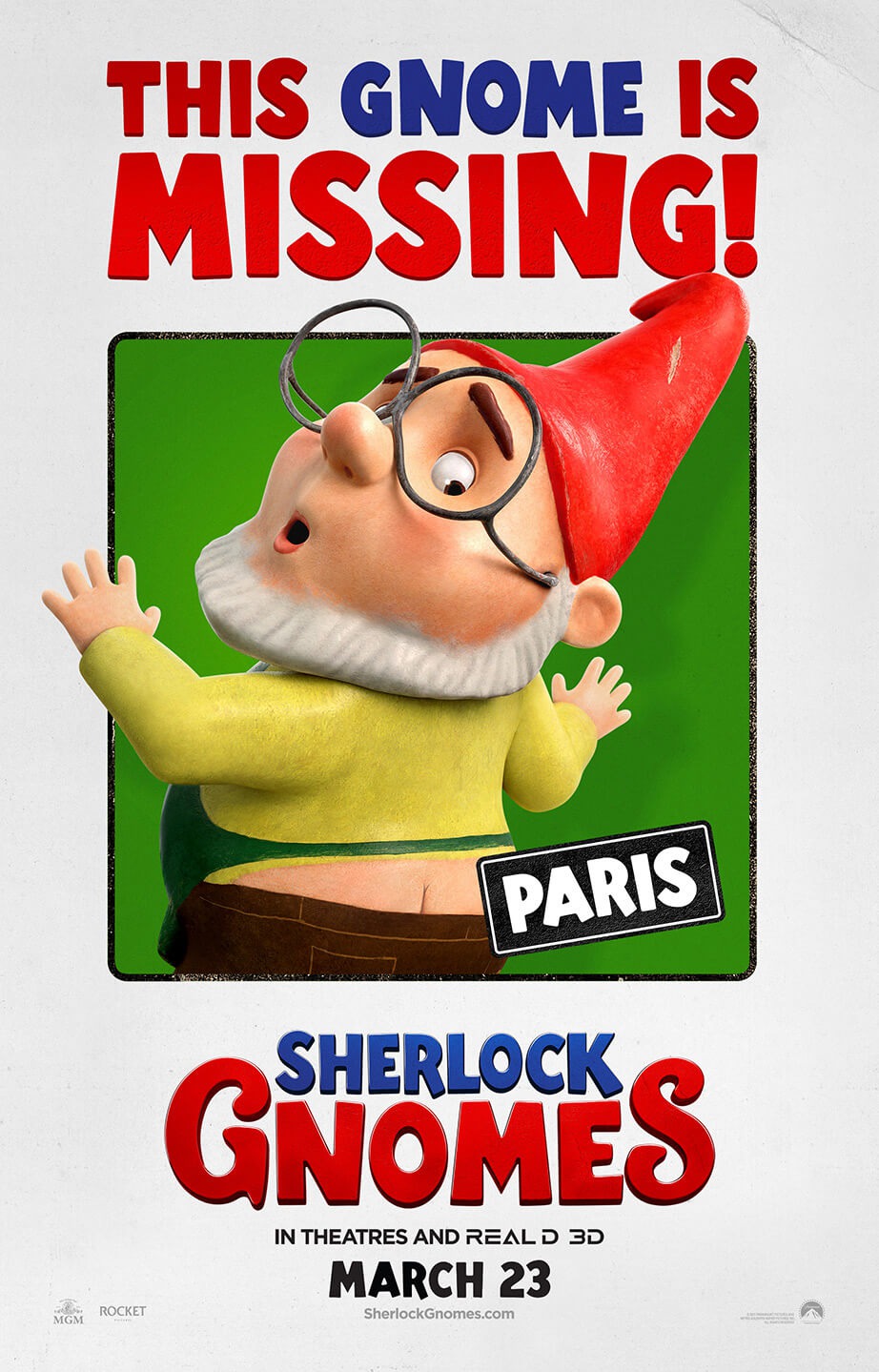 Extra Large Movie Poster Image for Gnomeo & Juliet: Sherlock Gnomes (#7 of 41)