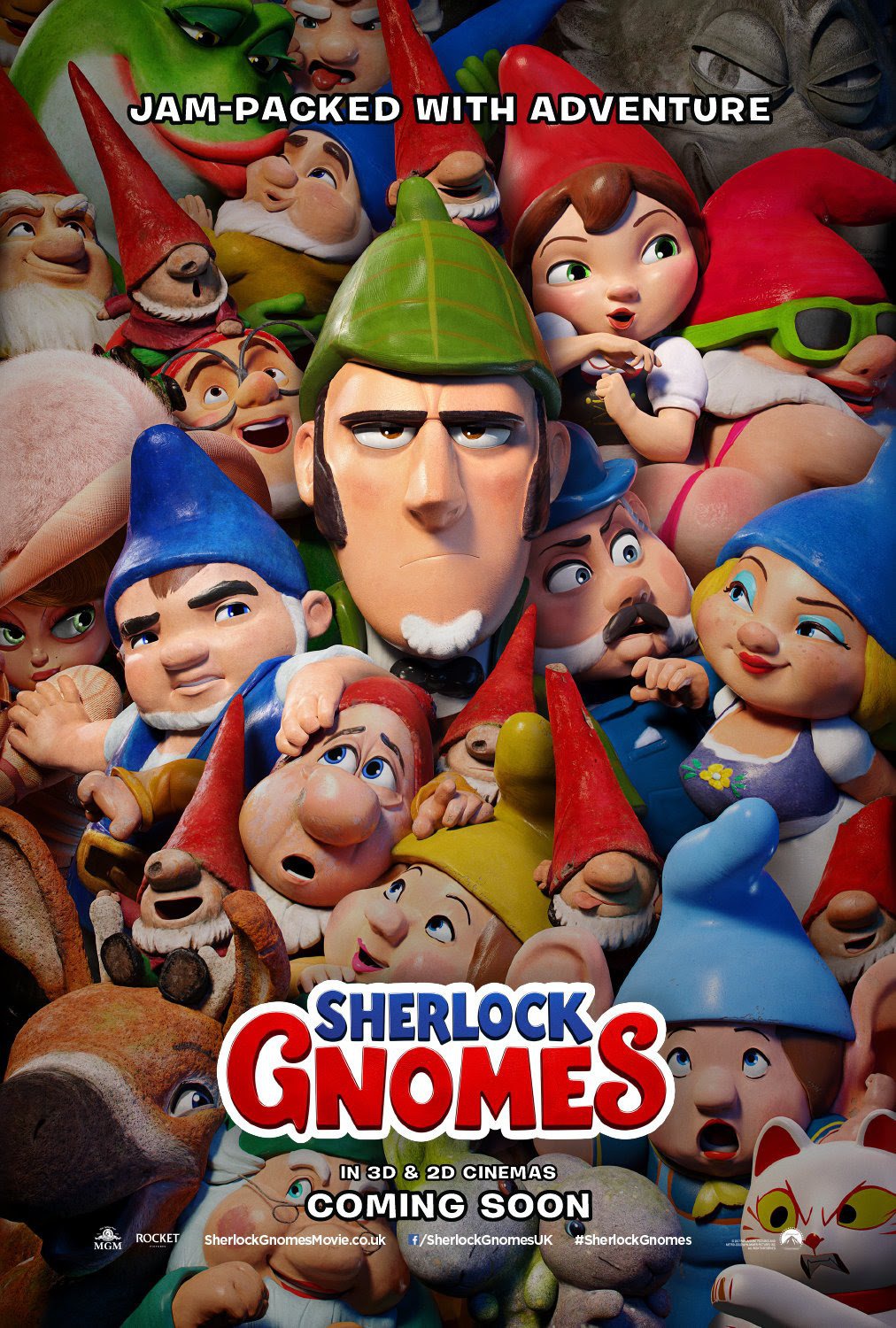 Extra Large Movie Poster Image for Gnomeo & Juliet: Sherlock Gnomes (#8 of 41)