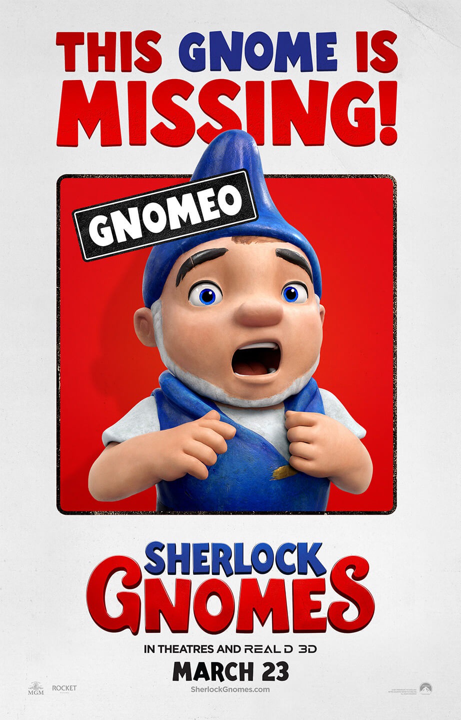 Extra Large Movie Poster Image for Gnomeo & Juliet: Sherlock Gnomes (#1 of 41)