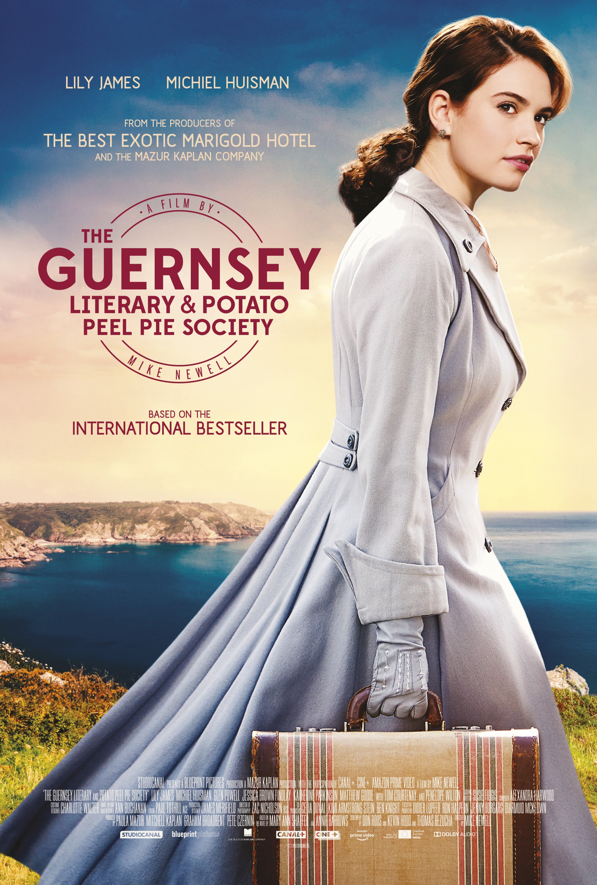 Mega Sized Movie Poster Image for The Guernsey Literary and Potato Peel Pie Society (#1 of 6)