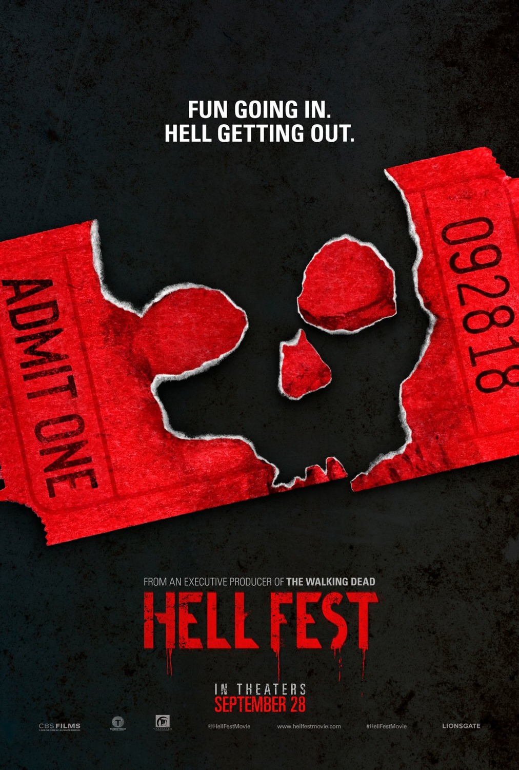 Extra Large Movie Poster Image for Hell Fest (#4 of 8)