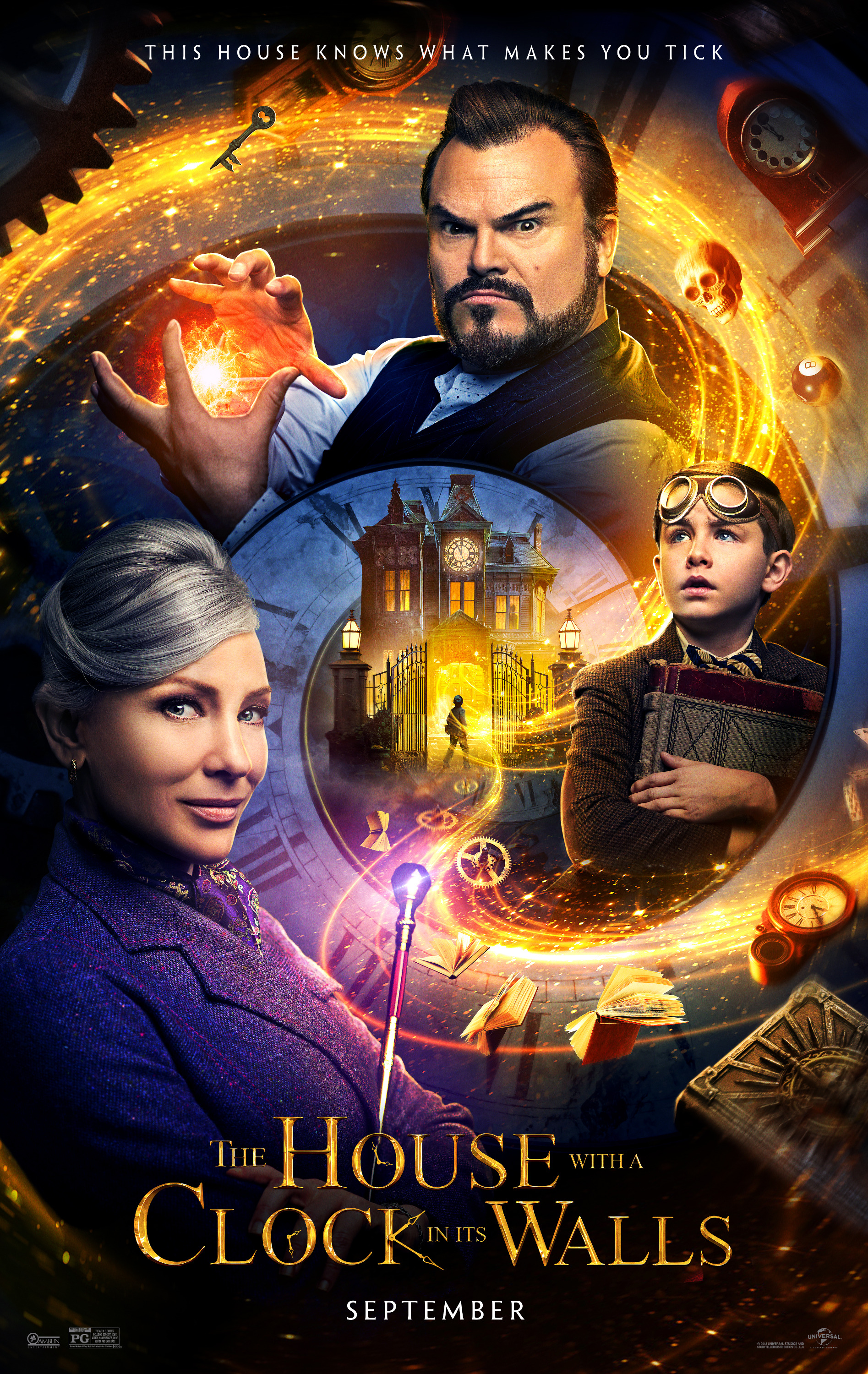Mega Sized Movie Poster Image for The House with a Clock in its Walls (#2 of 10)
