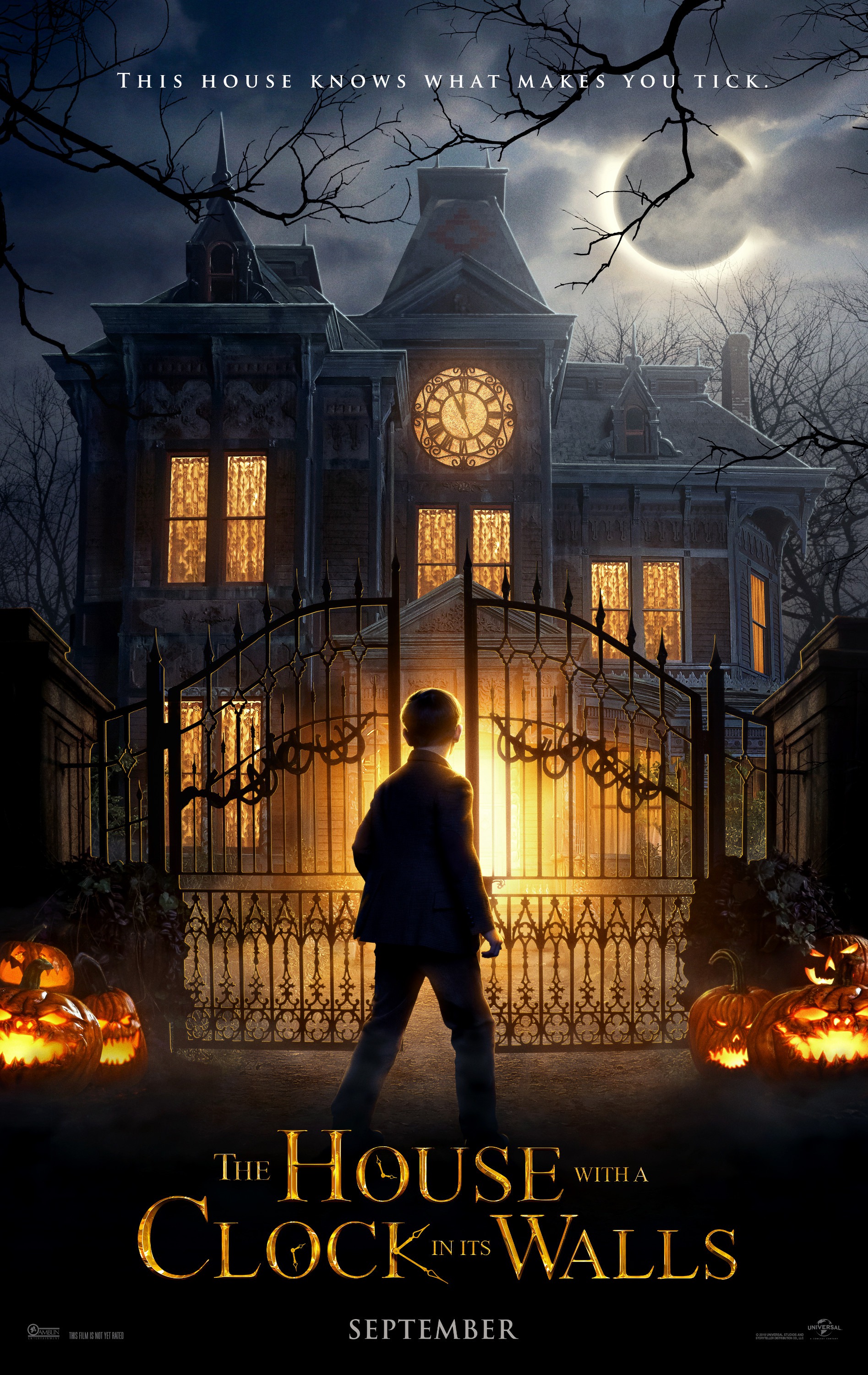 Mega Sized Movie Poster Image for The House with a Clock in its Walls (#1 of 10)