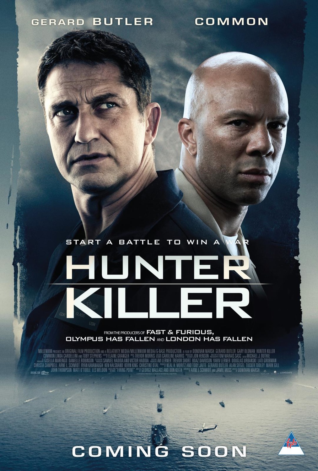 Extra Large Movie Poster Image for Hunter Killer (#10 of 10)