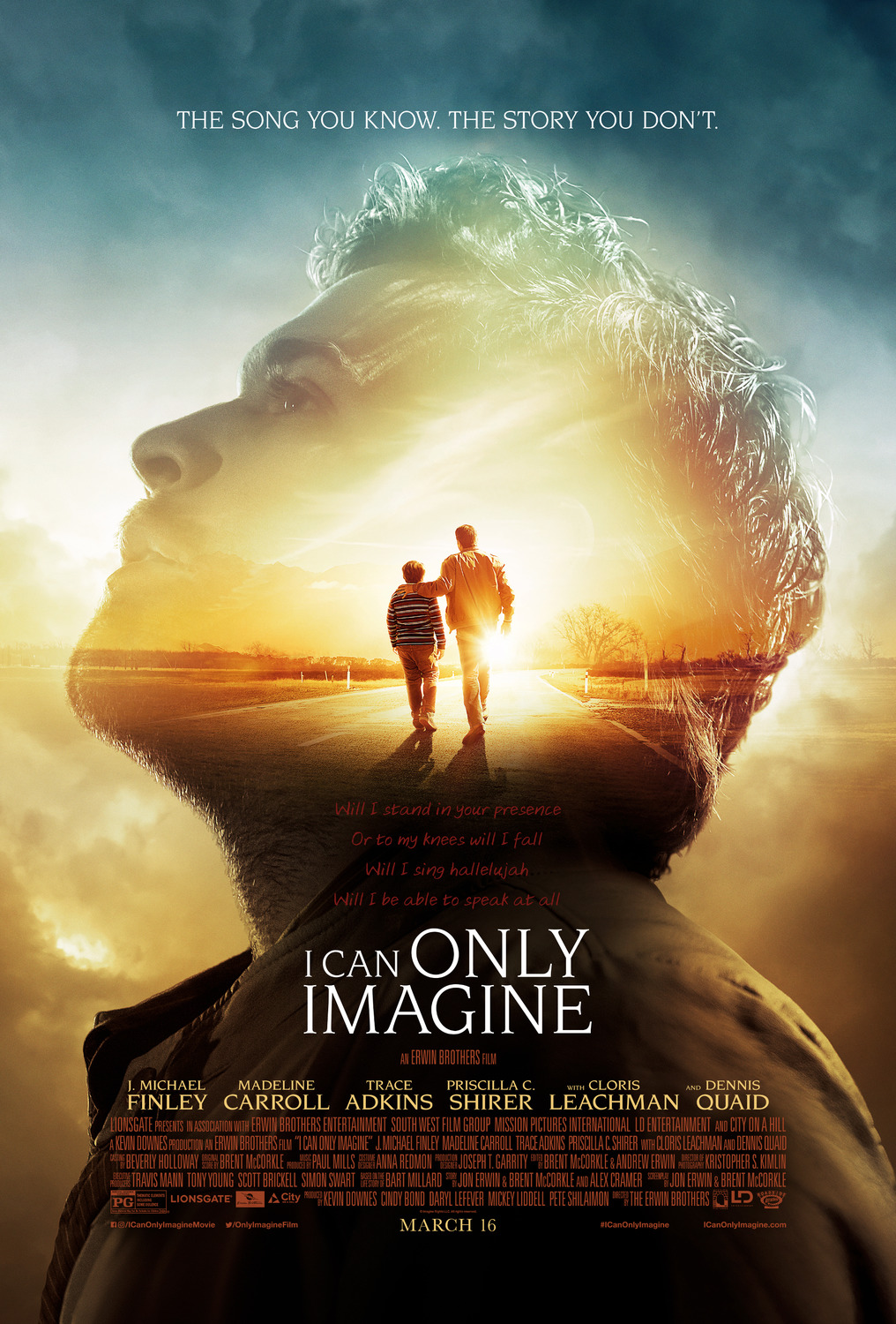 Extra Large Movie Poster Image for I Can Only Imagine 