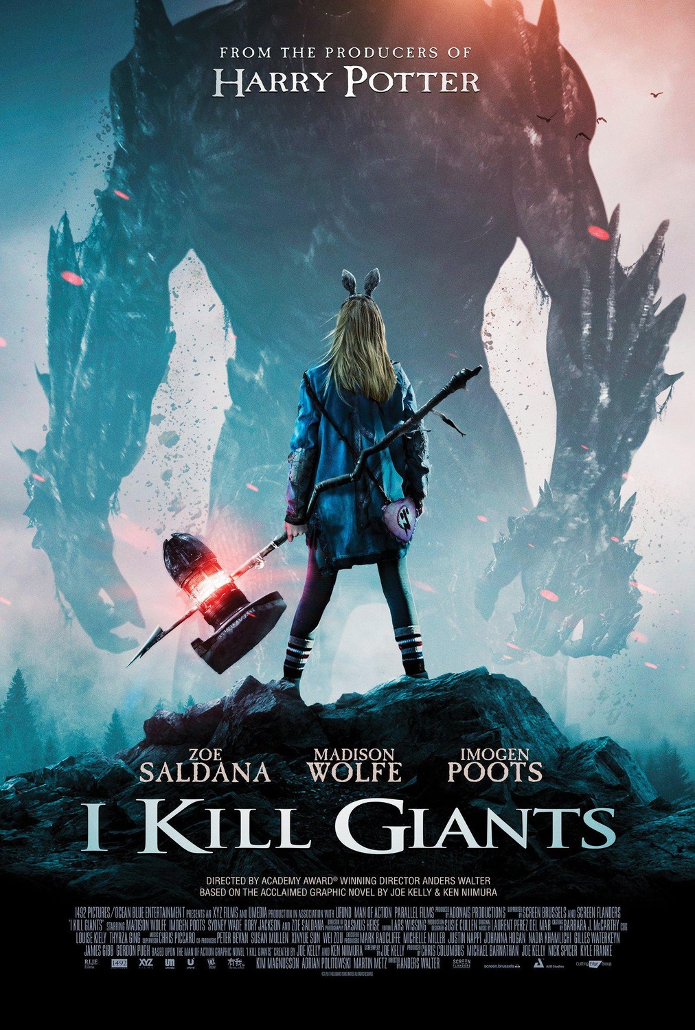 Extra Large Movie Poster Image for I Kill Giants 