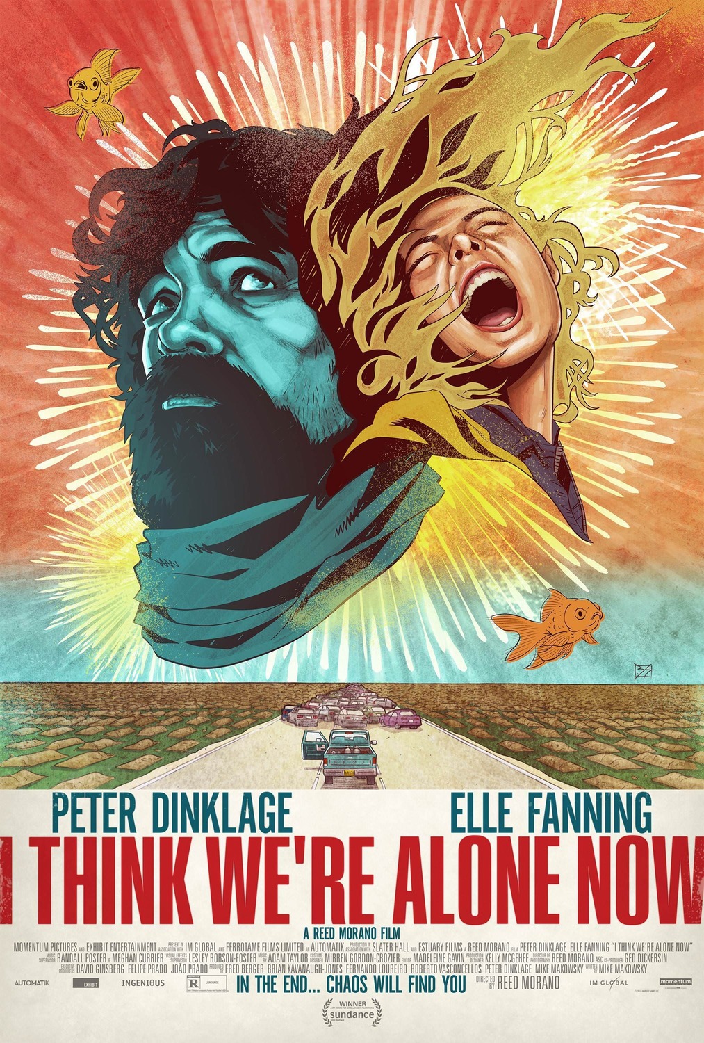 Extra Large Movie Poster Image for I Think We're Alone Now 