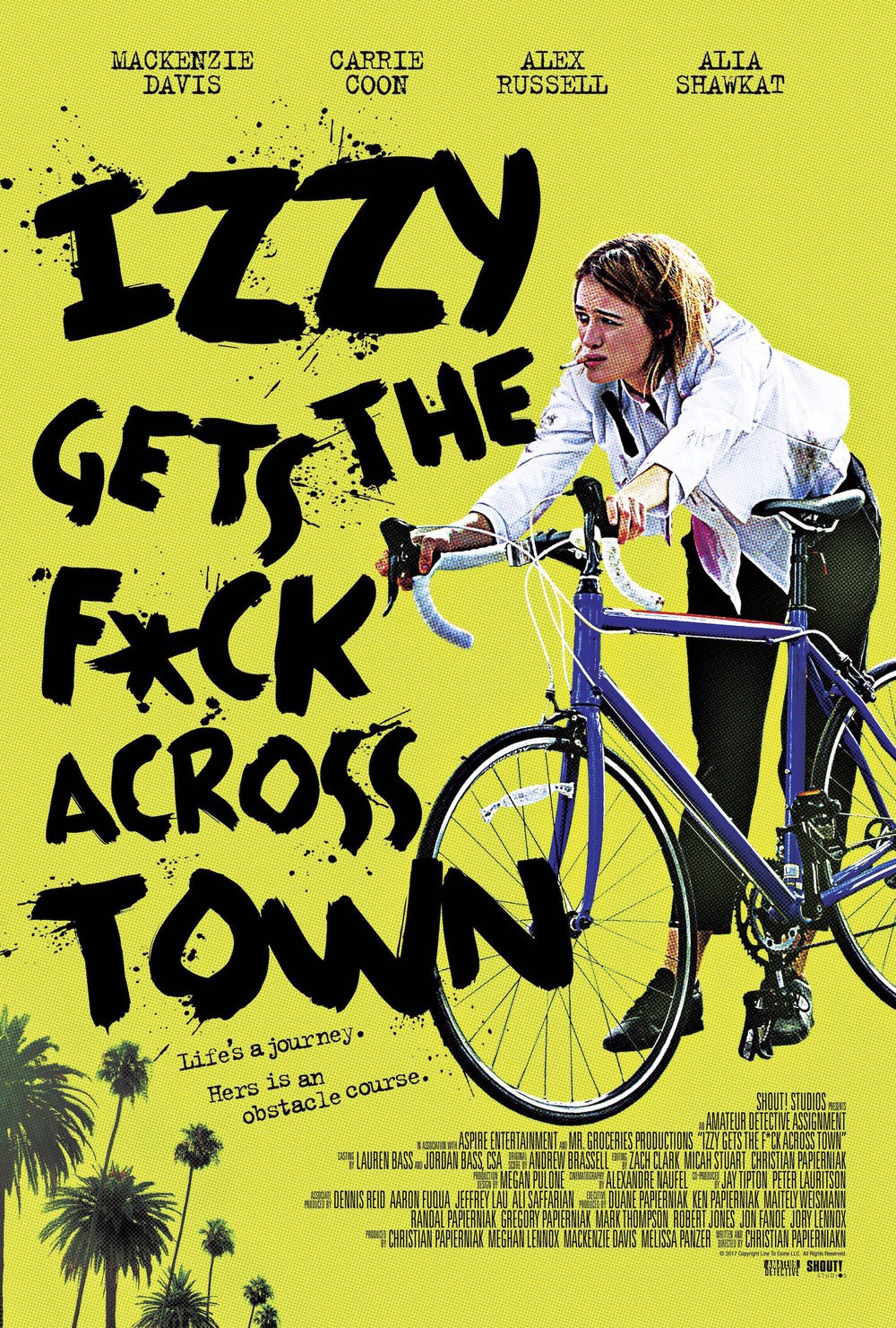 Extra Large Movie Poster Image for Izzy Gets the F*ck Across Town 