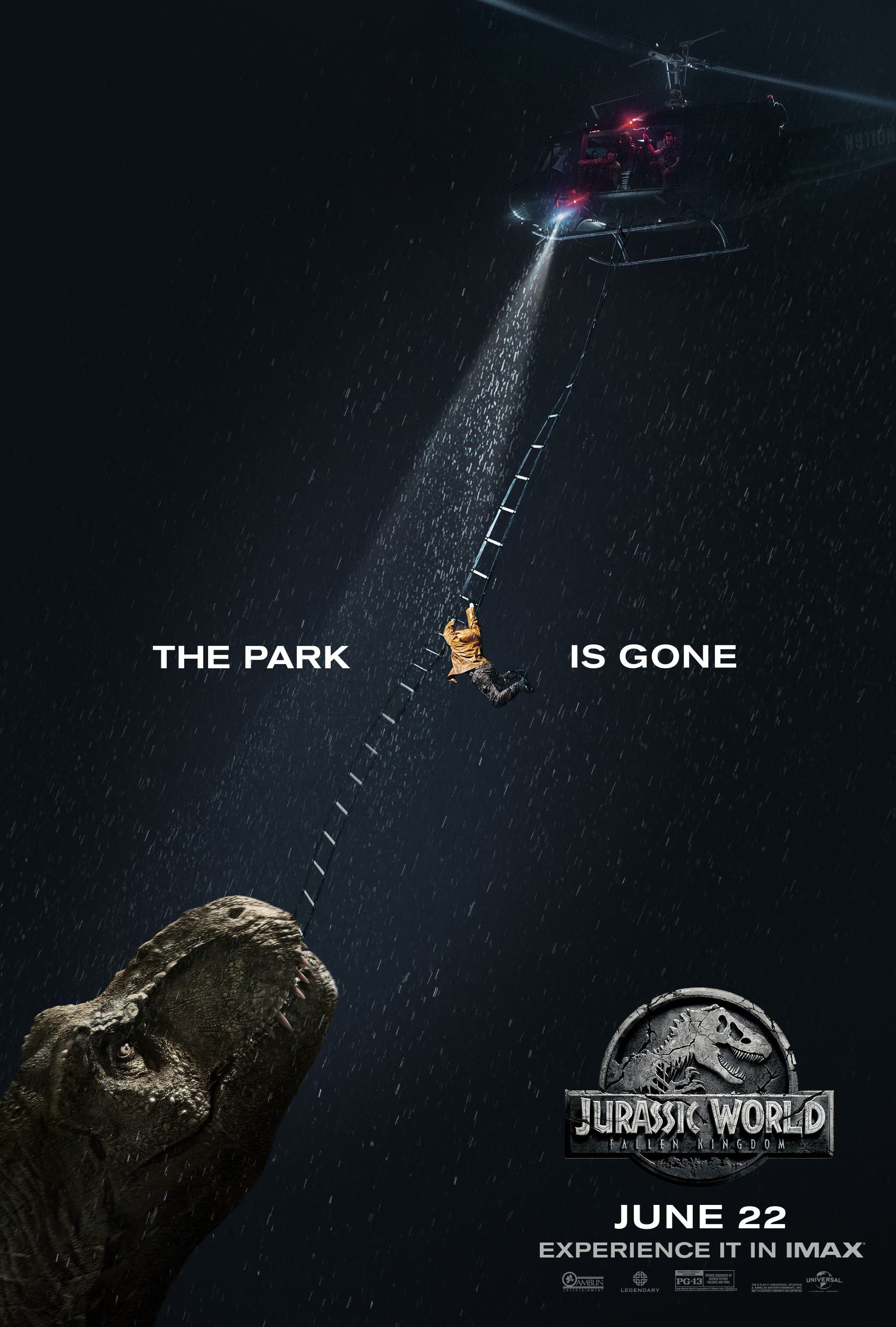 Mega Sized Movie Poster Image for Jurassic World: Fallen Kingdom (#4 of 8)