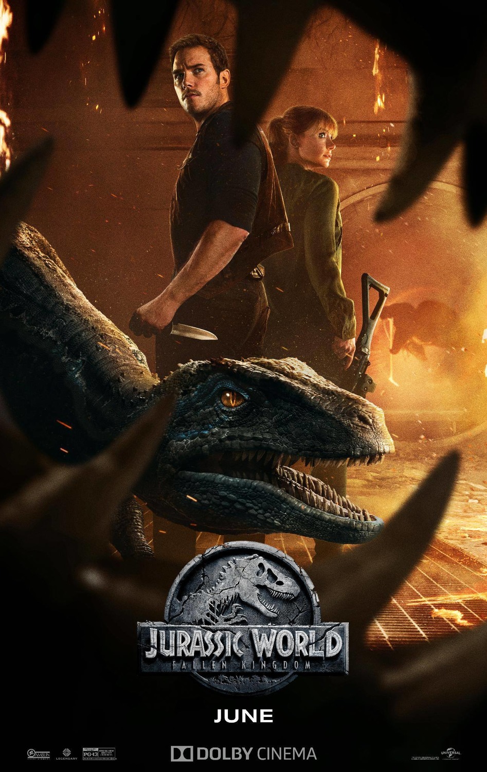 Extra Large Movie Poster Image for Jurassic World: Fallen Kingdom (#8 of 8)