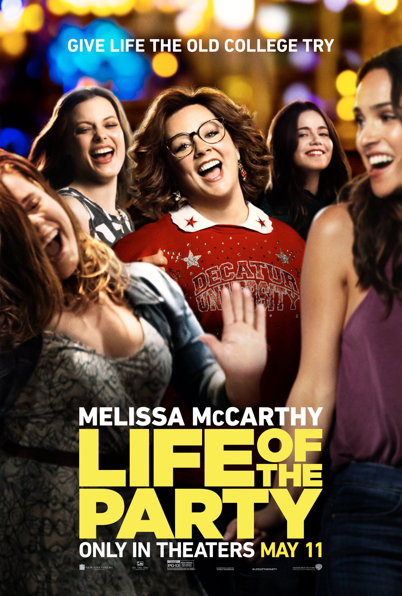 Mega Sized Movie Poster Image for Life of the Party (#2 of 2)