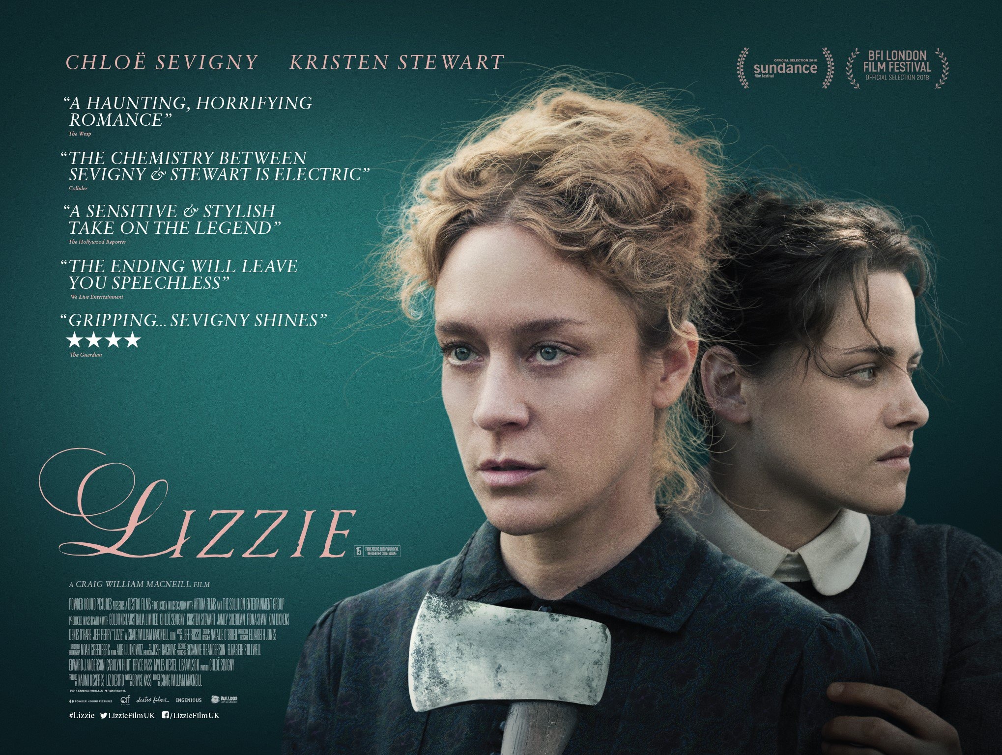 Mega Sized Movie Poster Image for Lizzie (#3 of 4)