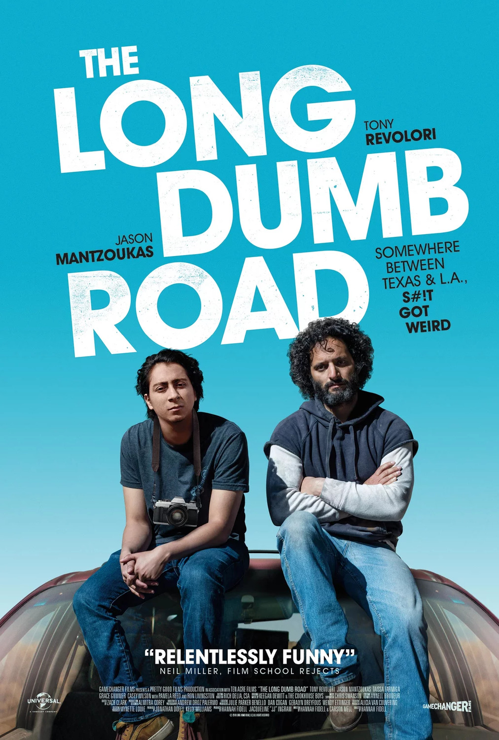 Extra Large Movie Poster Image for The Long Dumb Road 