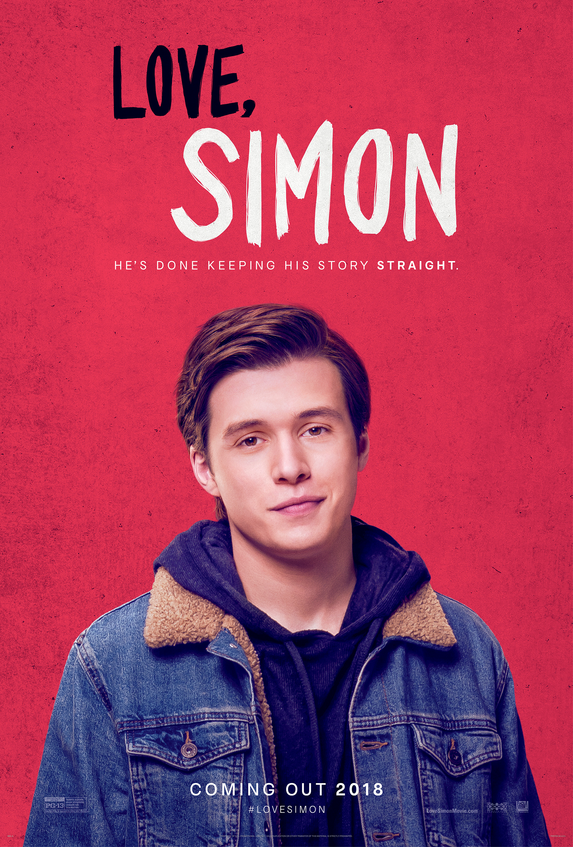 Mega Sized Movie Poster Image for Love, Simon (#1 of 8)