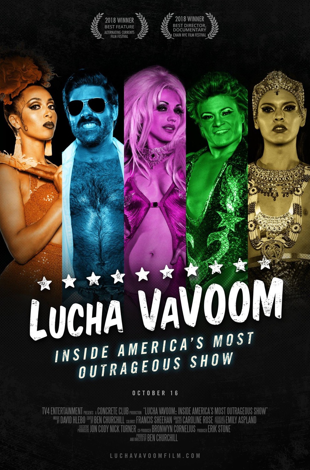 Extra Large Movie Poster Image for Lucha VaVoom: Inside America's Most Outrageous Show 
