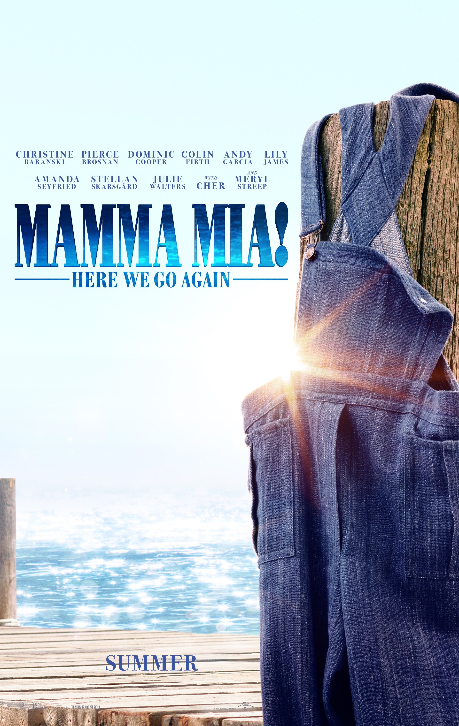 Mega Sized Movie Poster Image for Mamma Mia! Here We Go Again (#1 of 6)