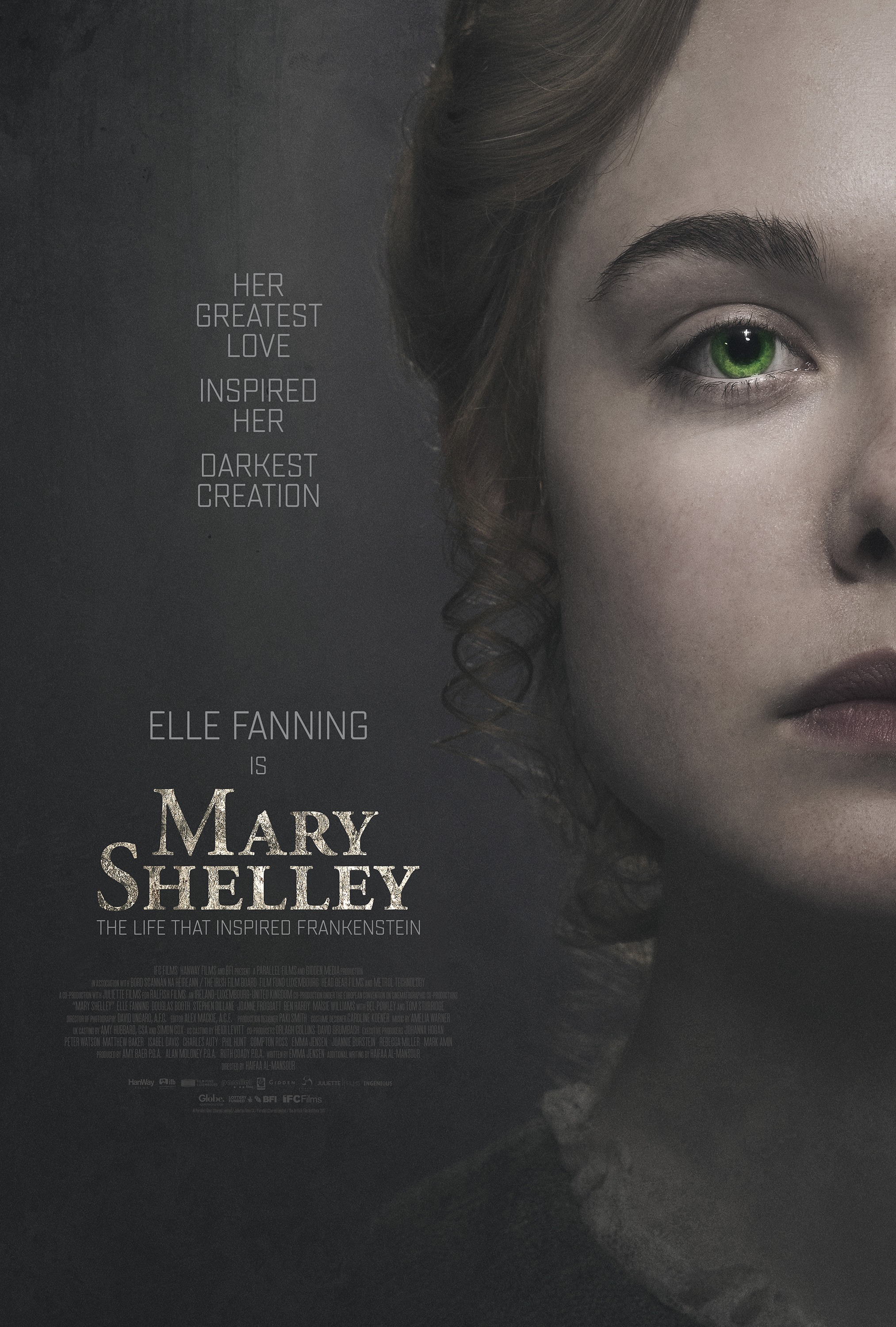 Mega Sized Movie Poster Image for Mary Shelley (#1 of 4)