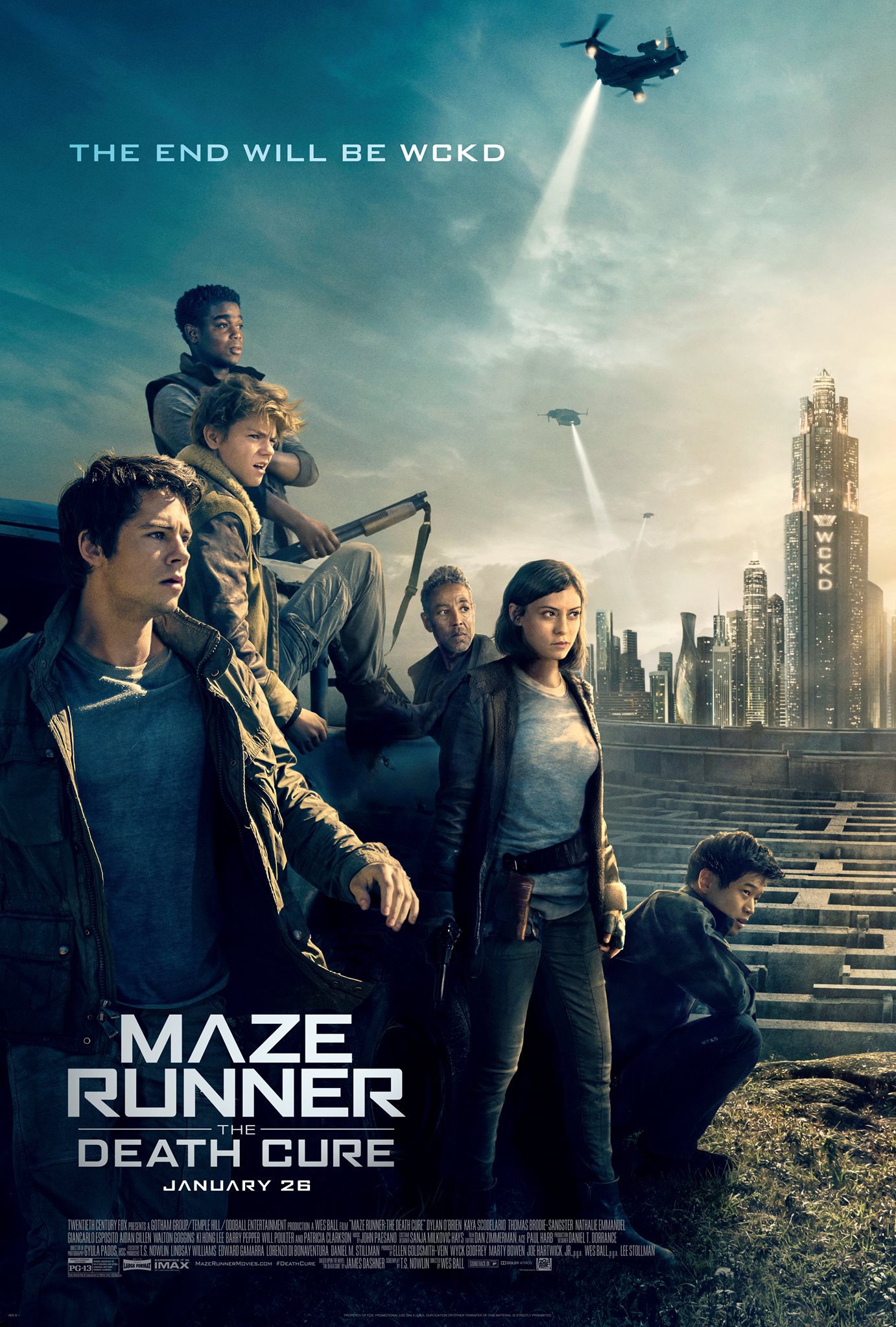 Mega Sized Movie Poster Image for Maze Runner: The Death Cure (#11 of 20)